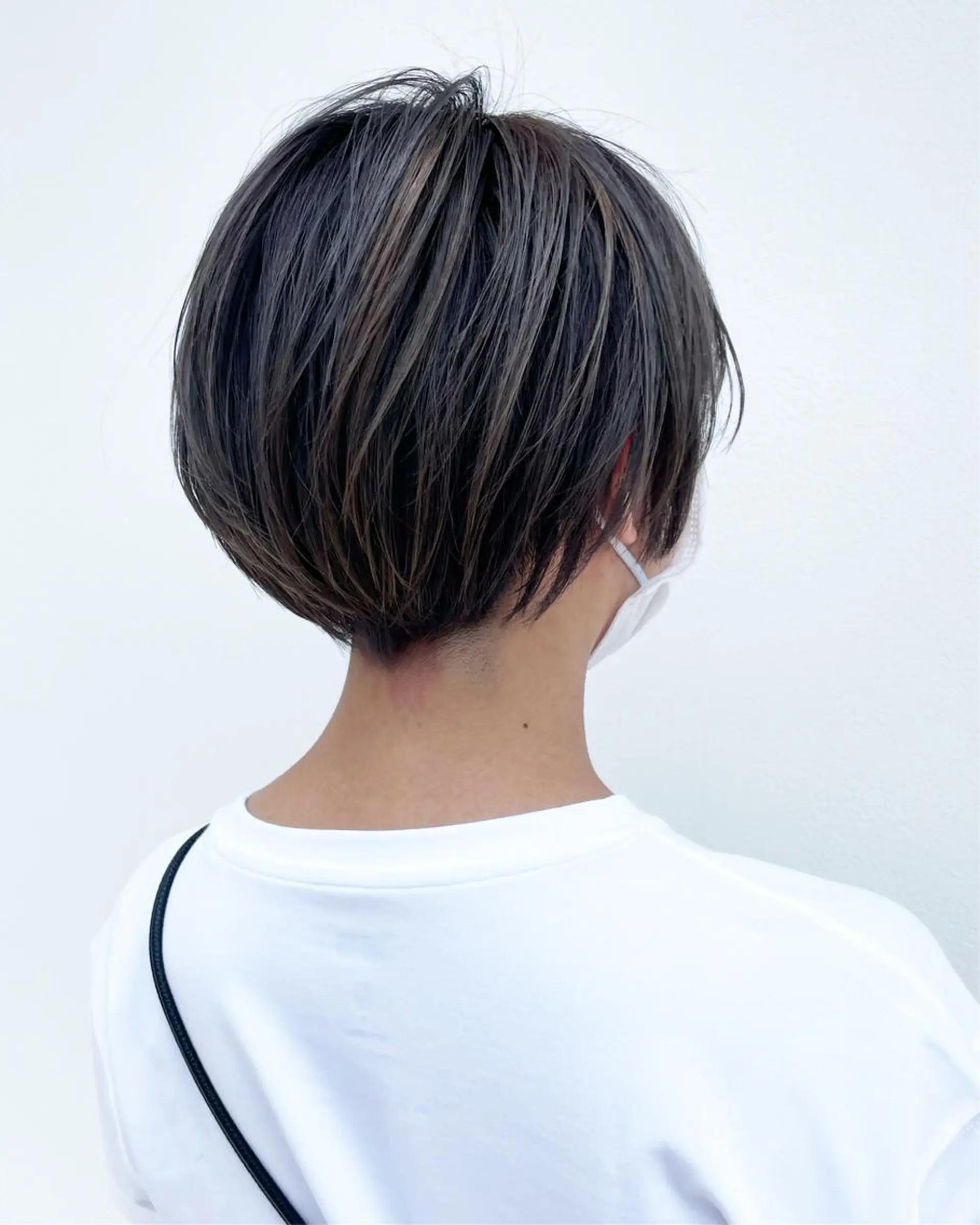 ショート カラー ショートヘア ヘアカラー トリートメント バレイヤージュカラー 特化美容師✨星皓太のヘアスタイル