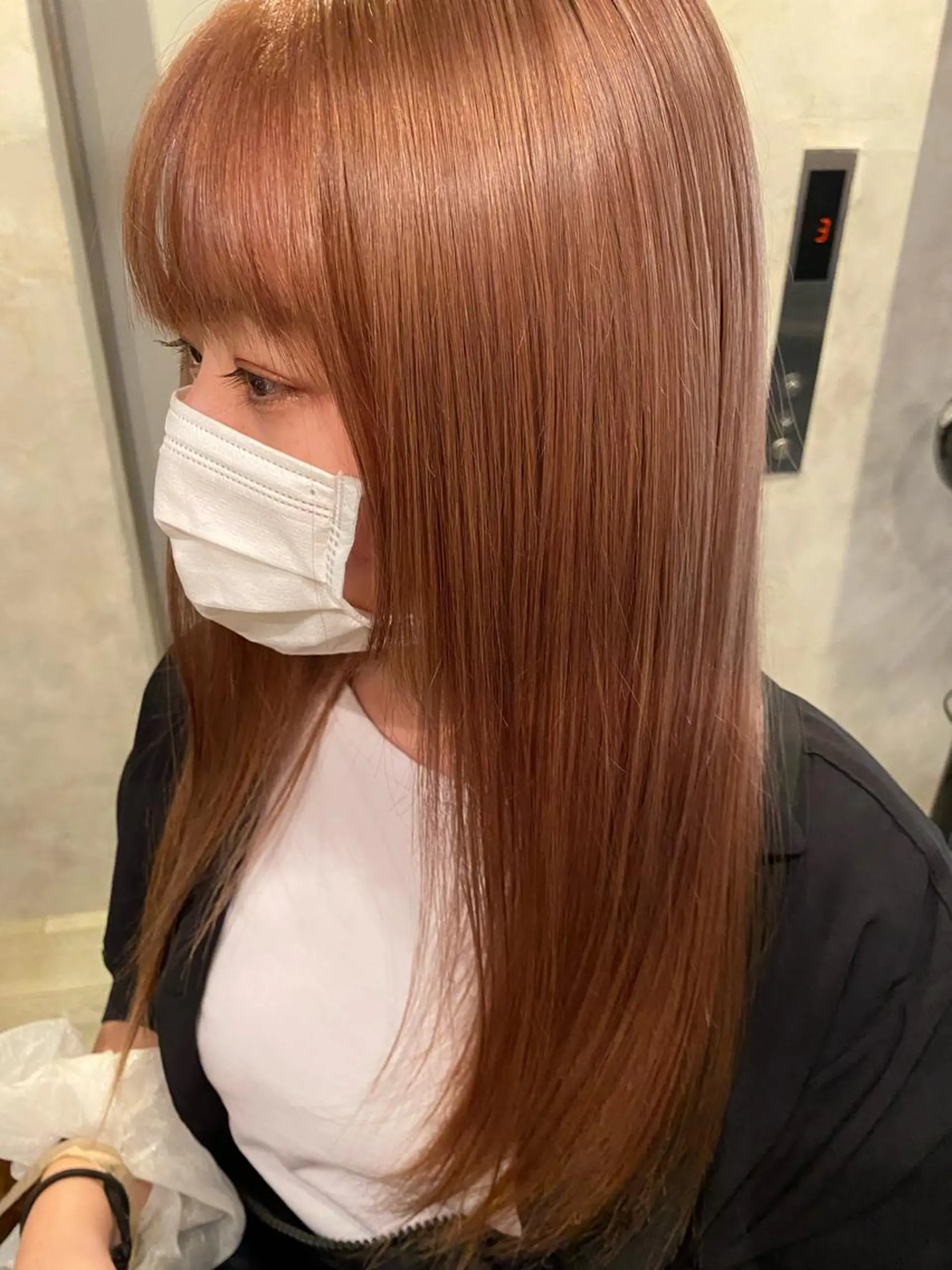 ロング 安部 真輝のヘアスタイル