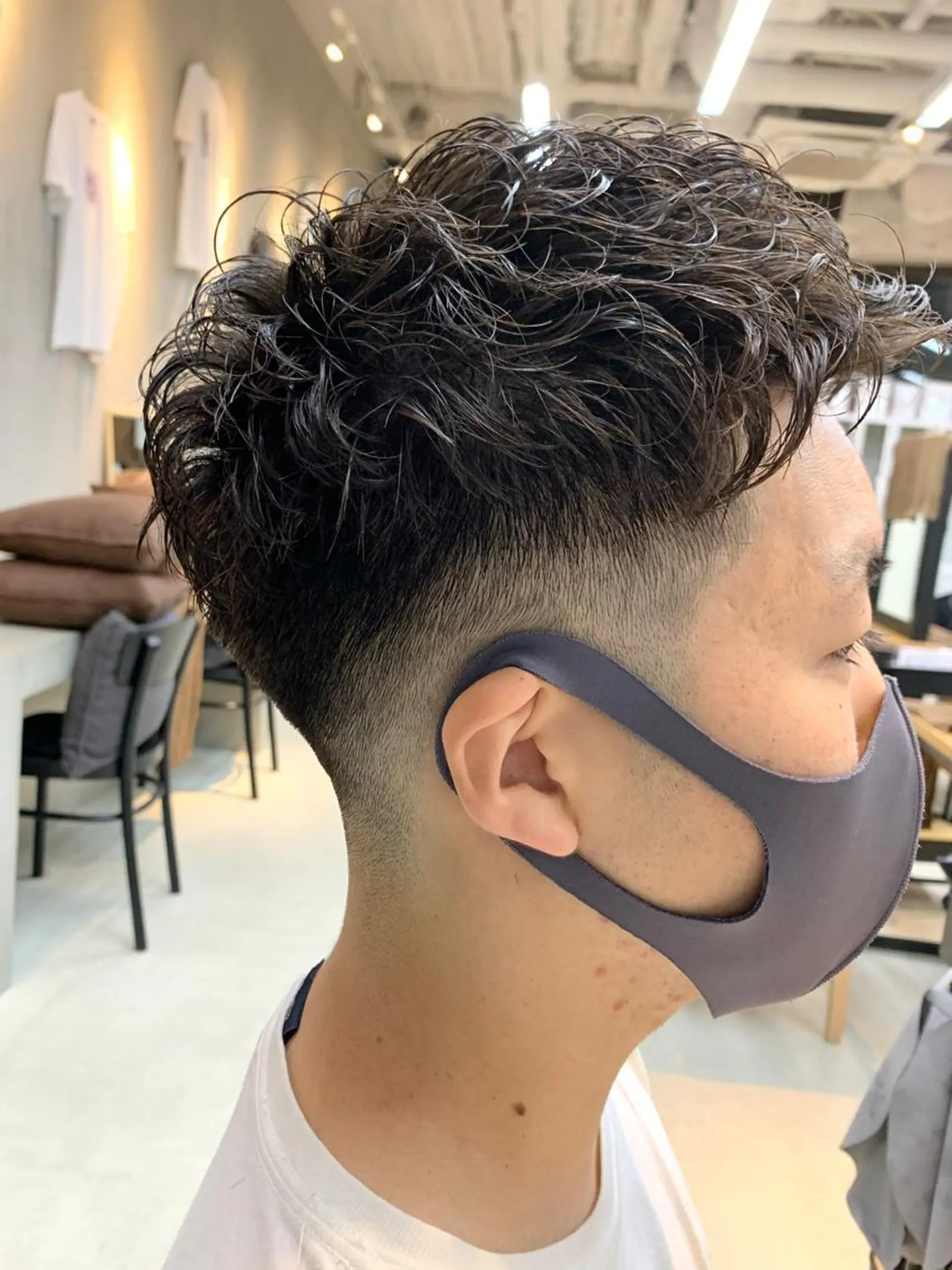 ショート パーマ メンズ mee.urawa所属・似合わせショート×透 明感/やじまたかしのヘアスタイル