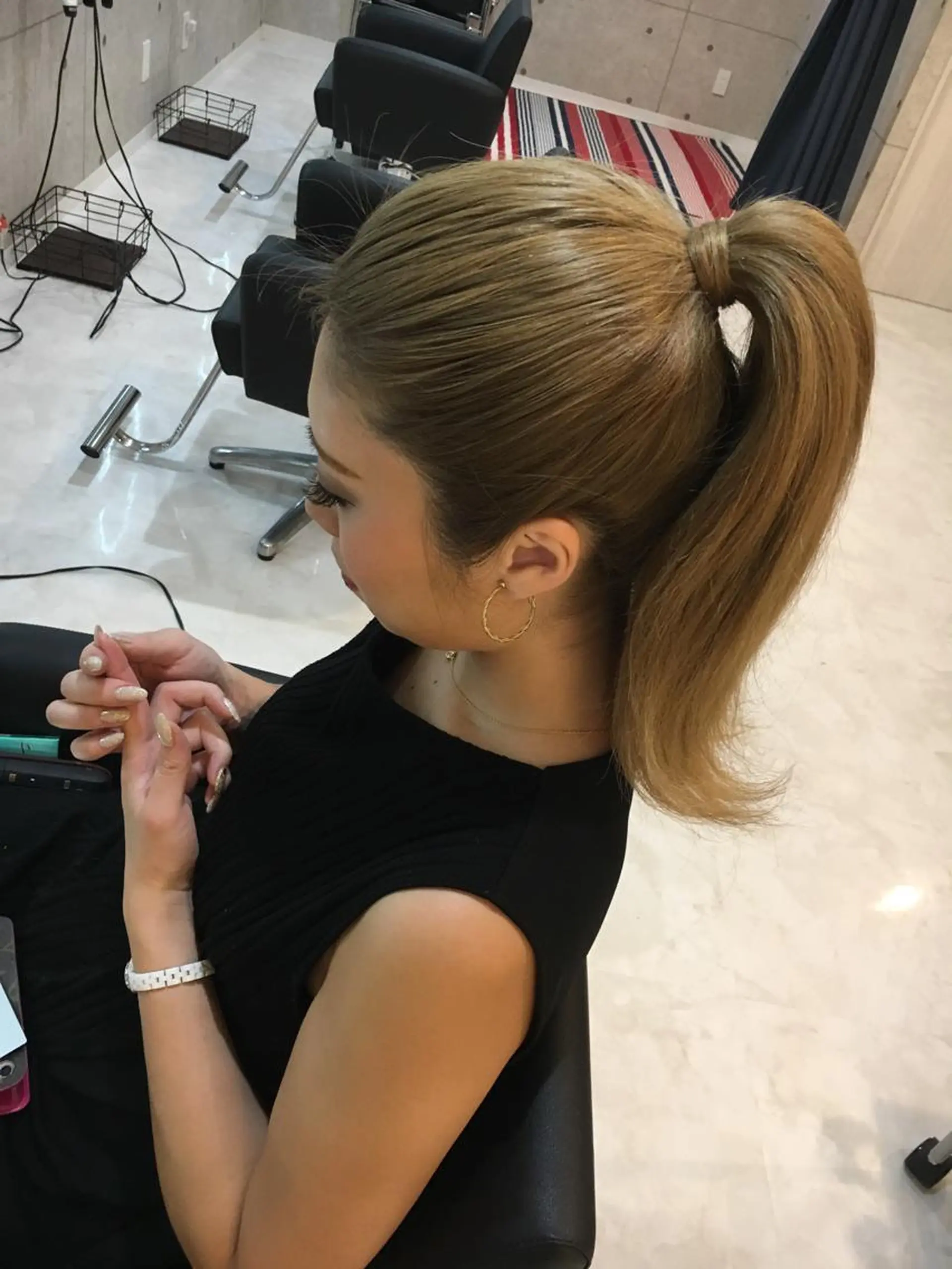 ヘアアレンジ ヘアセット lien natsukiのヘアスタイル