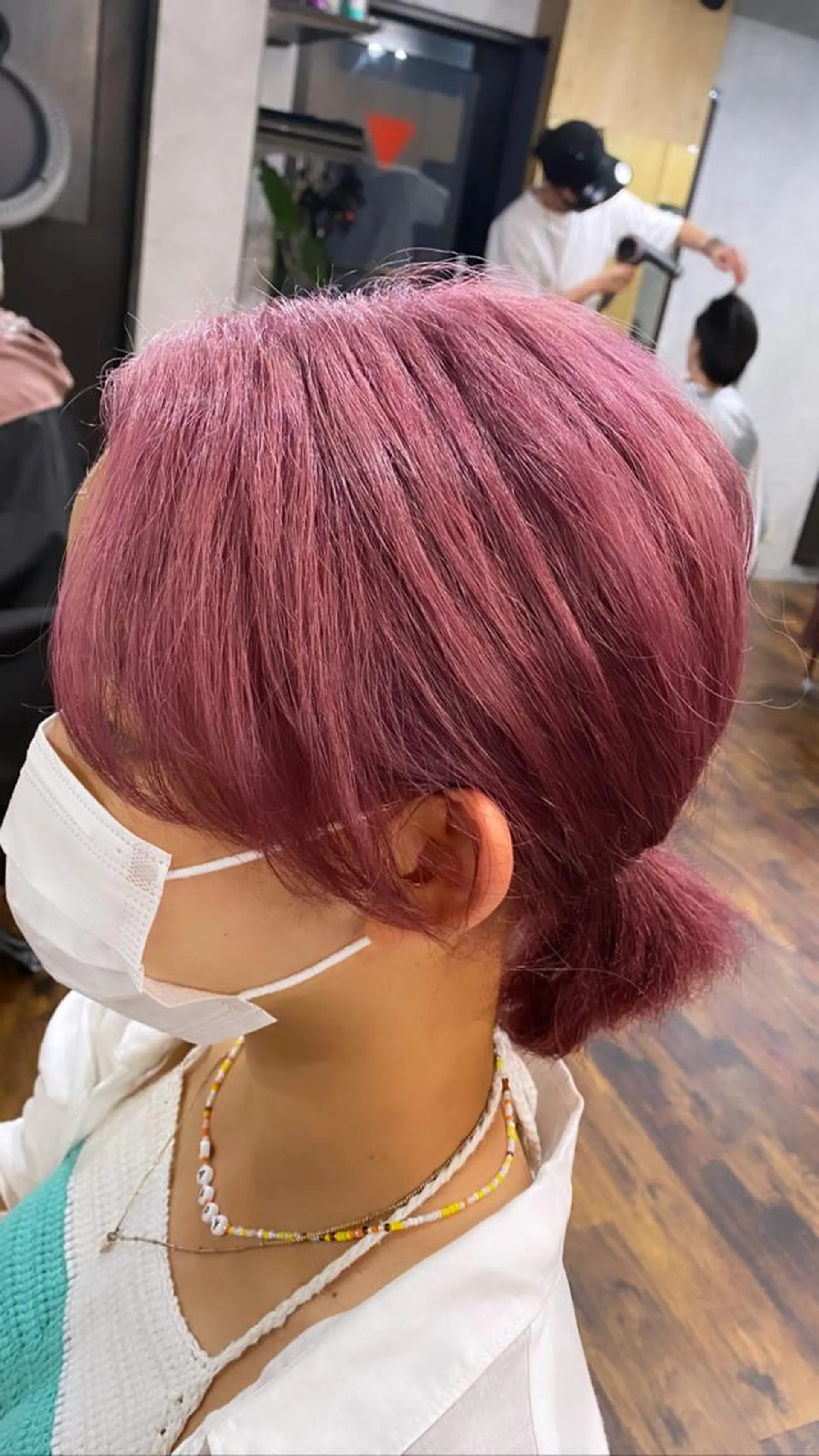 ミディアム カラー Liberte  渋谷所属・レイヤー/メンズ 手塚奨のヘアスタイル