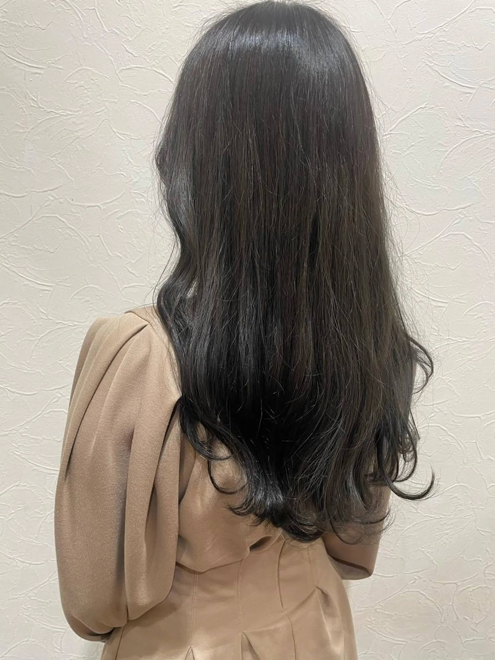 ロング カラー ムルギョル巻き 髪質改善ageless所属・ageless/ marina髪質改善のヘアスタイル