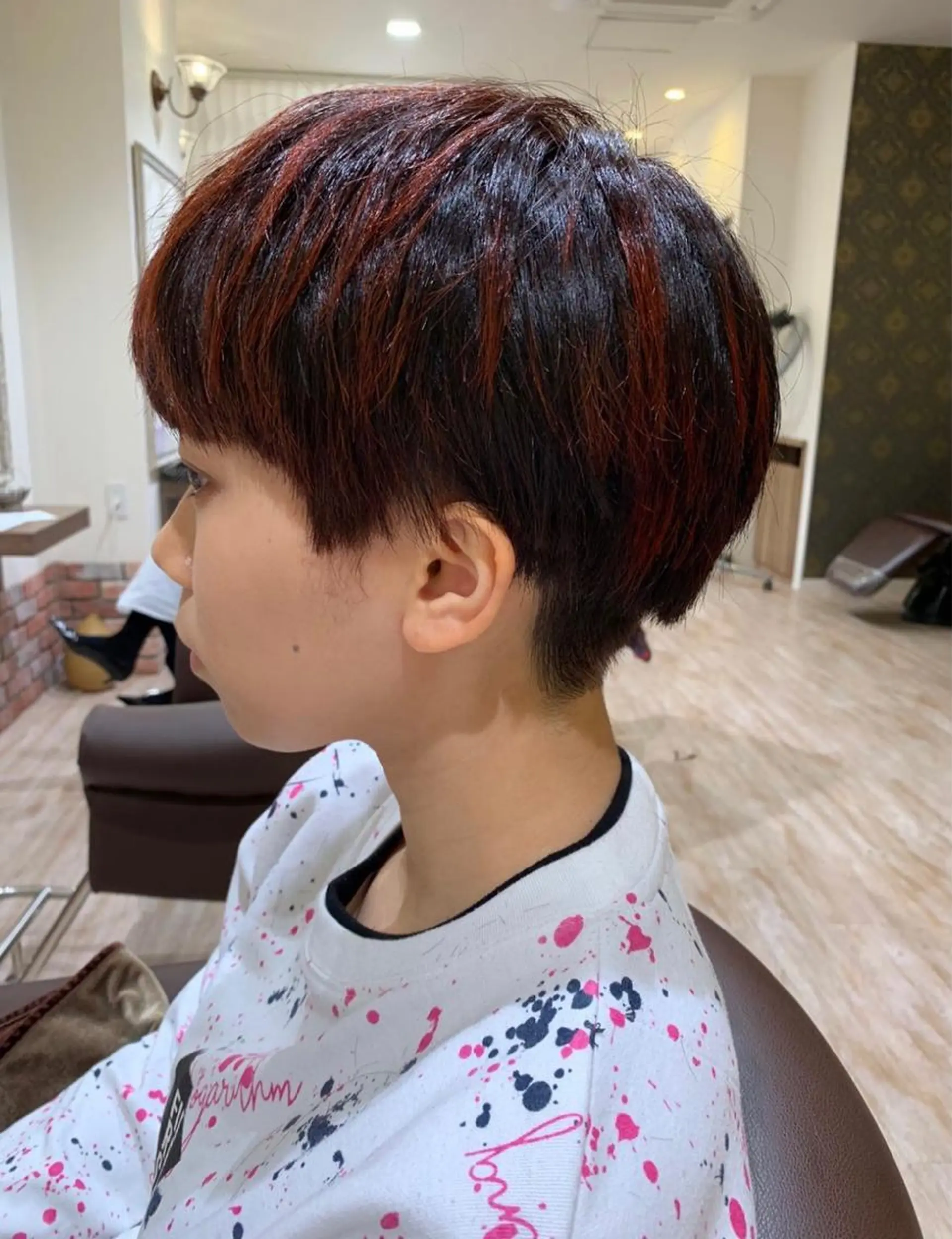 ショート カラー 髪質改善&Spa fee南越谷2号店所属・髪質改善/南越谷/ 山岸彩夏のヘアスタイル