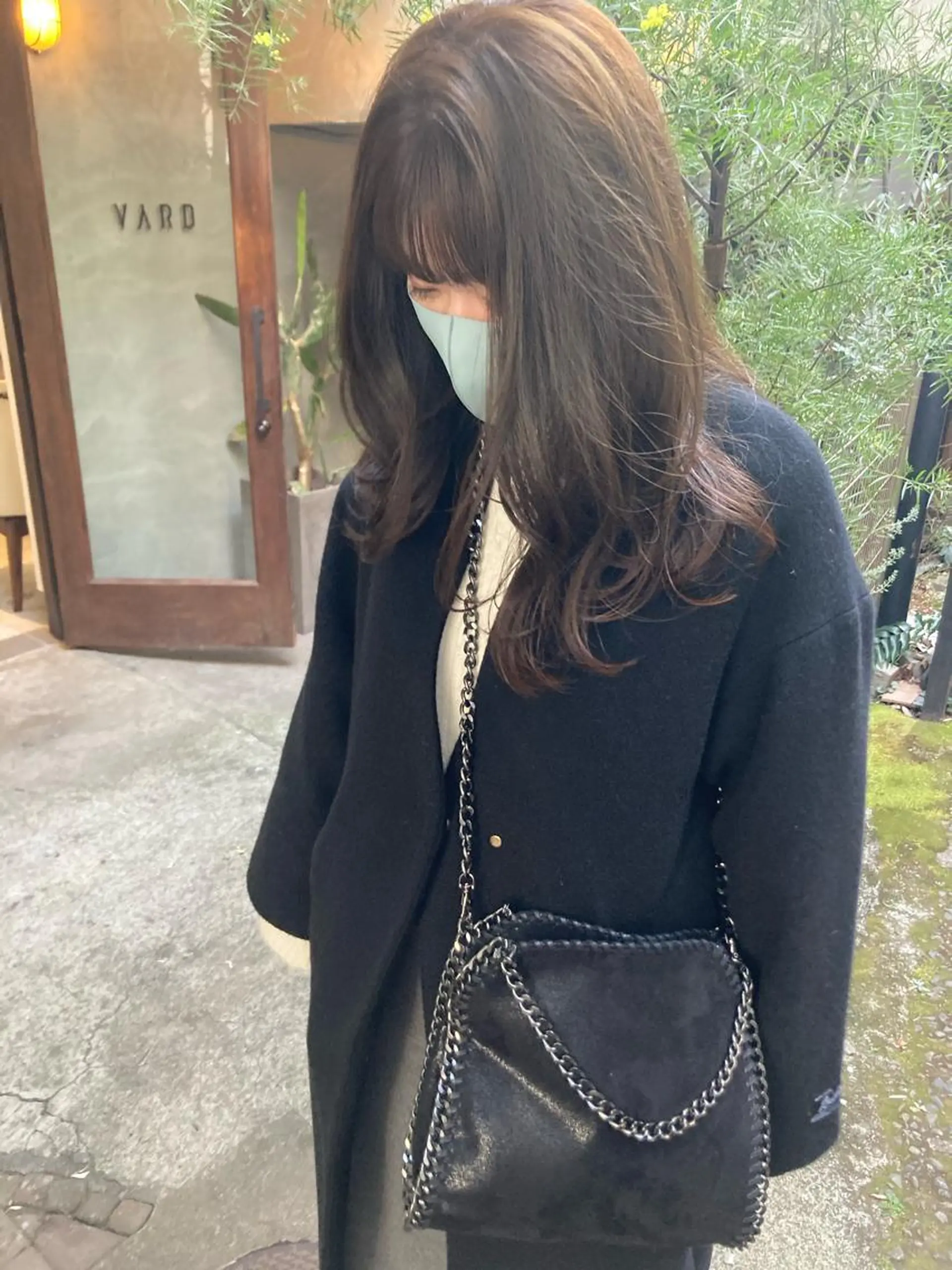 ロング カット ヘアカラー トリートメント 金田 夏野のヘアスタイル