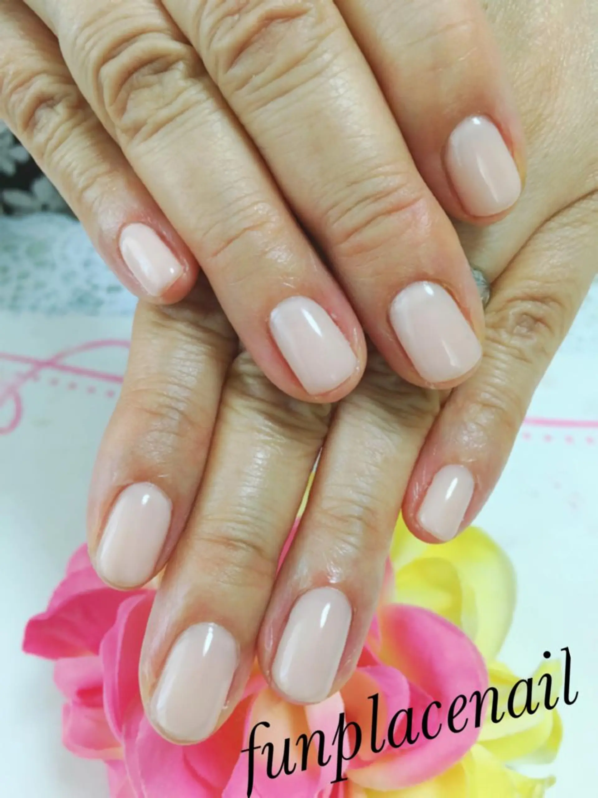 ショート ミディアム セミロング ロング カラー パーマ ヘアアレンジ メンズ キッズ ネイル まつエク nail salon＆school felice所属・フェリーチェ瑞江店 新山のネイルデザイン
