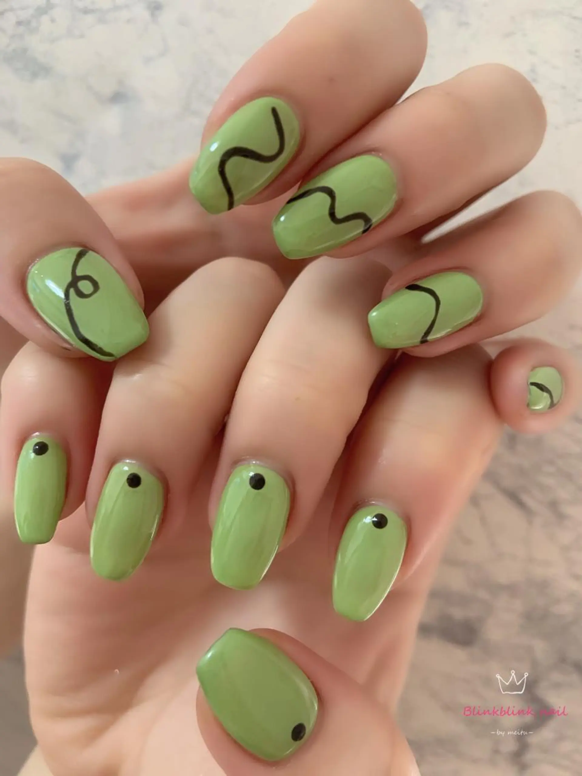 セミロング ネイル Style Nailのネイルデザイン