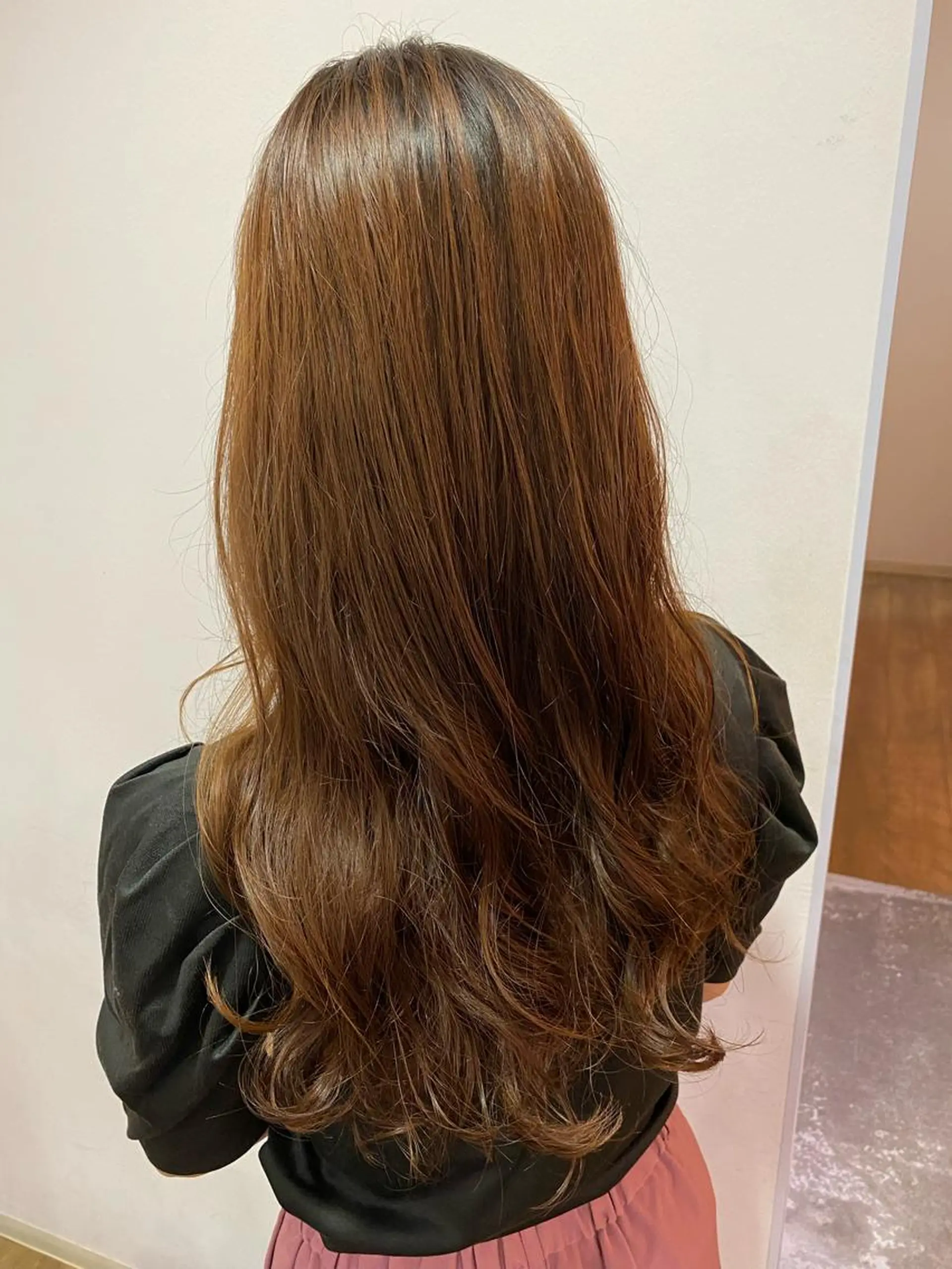 ロング パーマ デジタルパーマ カット パーマ トリートメント Jill franc ＿ﾆｼｻｶ ｱﾔﾉのヘアスタイル