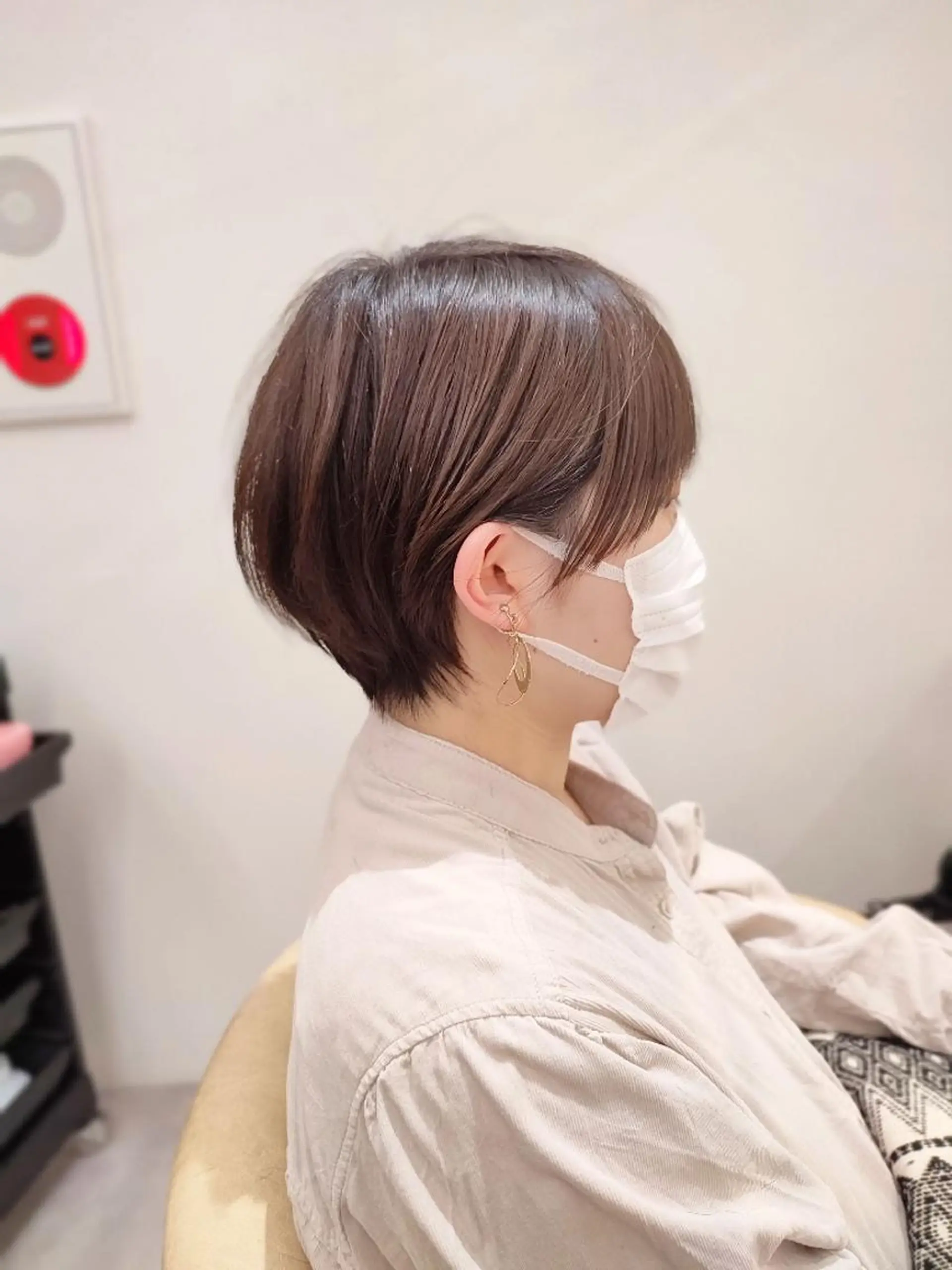 ショート カラー ショートヘア Lond profil 浦和所属・【韓国・ショー ト・パーマ】店長海気のヘアスタイル