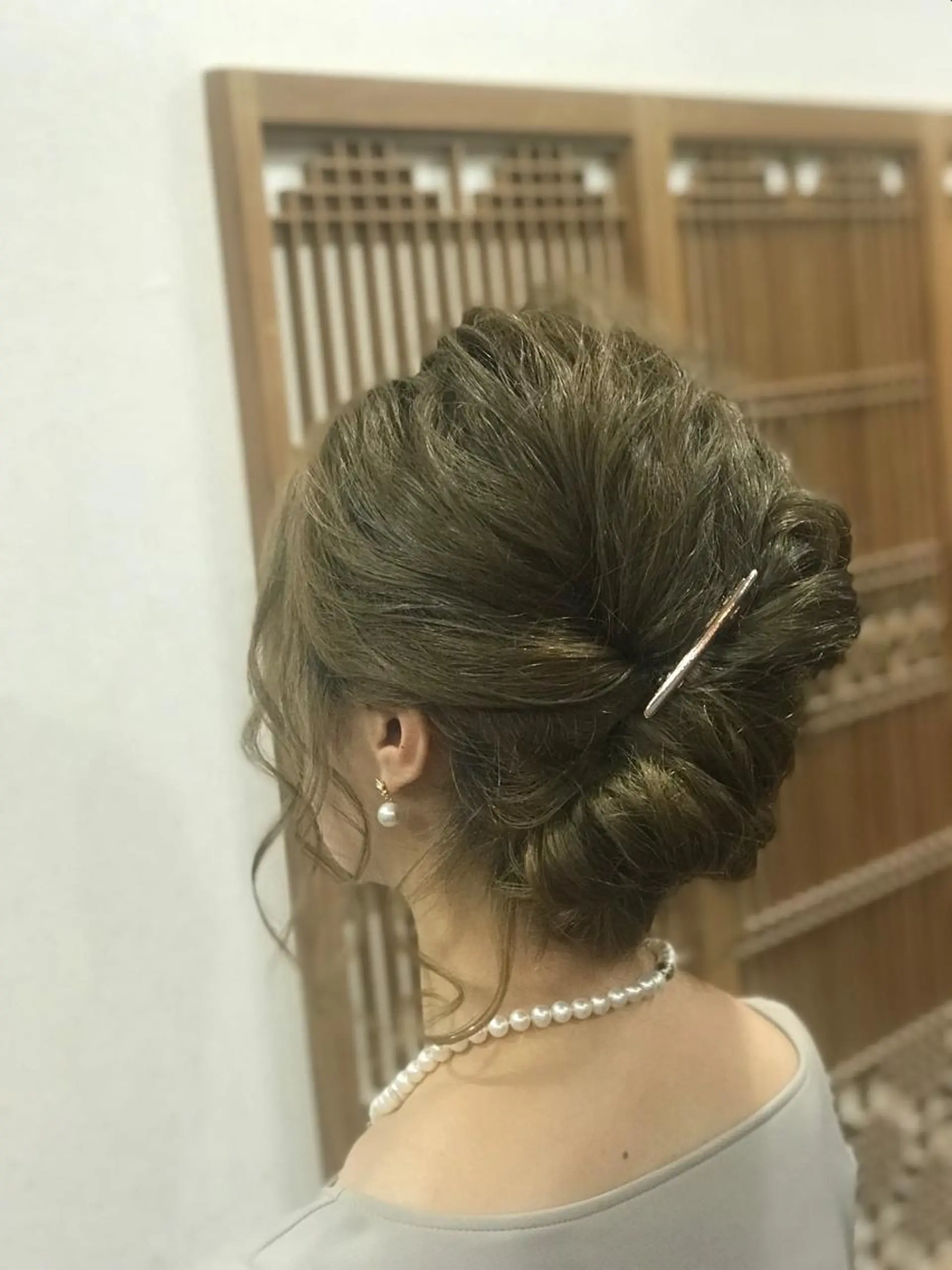 ヘアアレンジ ヘアセット hairmake Sakura松本真理のヘアスタイル