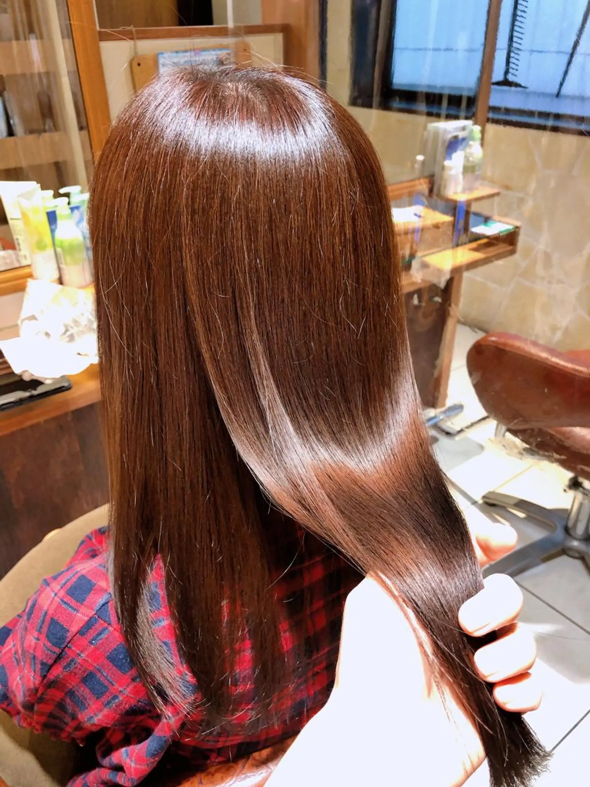 ロング トリートメント 【ディレクター 🧸🤍田澤　唯那】のヘアスタイル