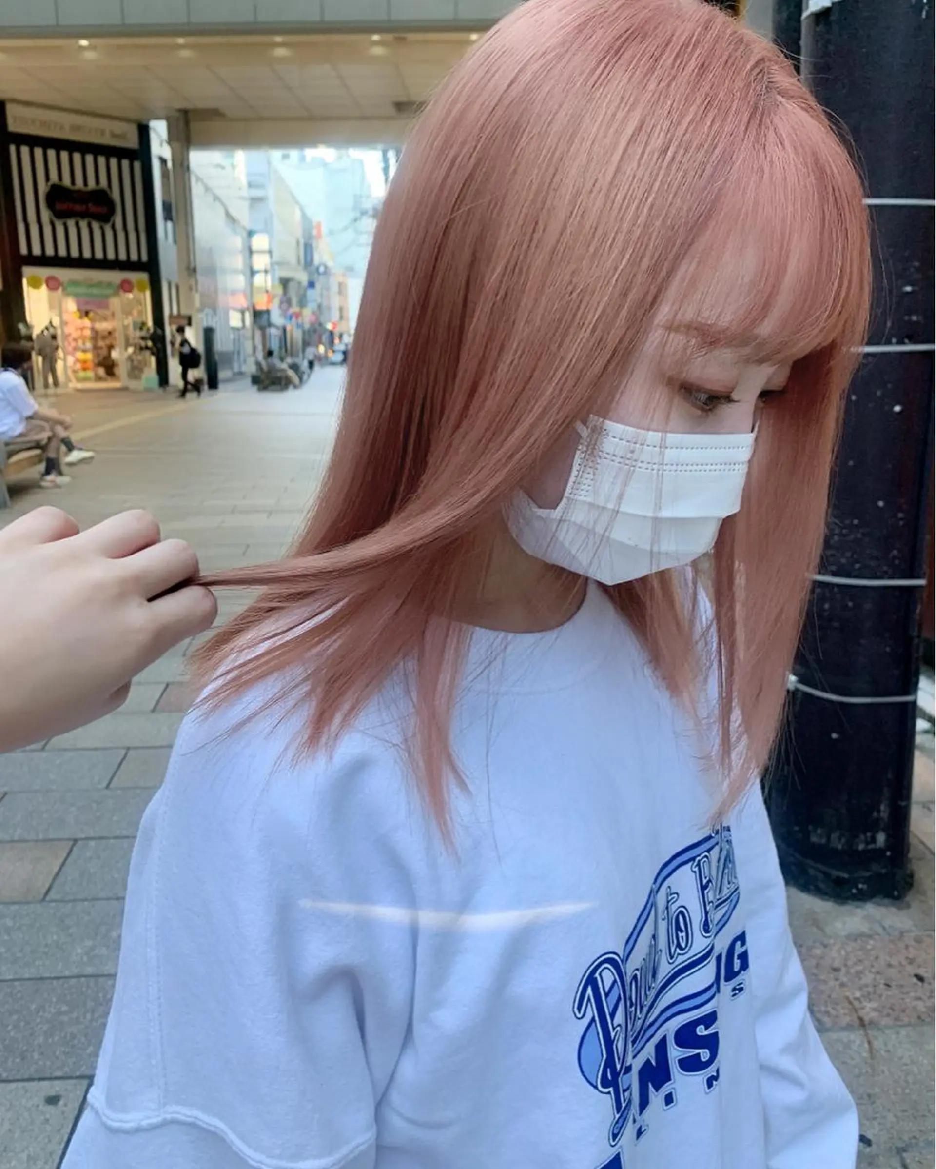 ミディアム カラー ヘアアレンジ ブリーチなし/ レイヤー🌿runaのヘアスタイル