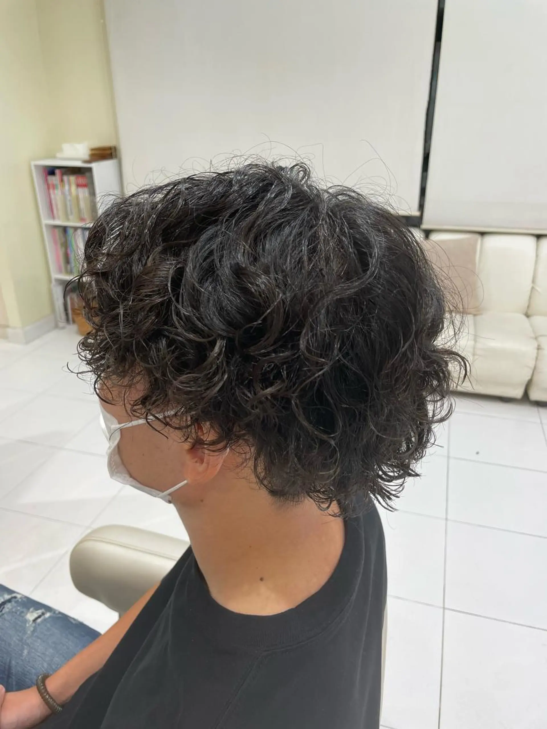 パーマ 松尾 空唯希のヘアスタイル