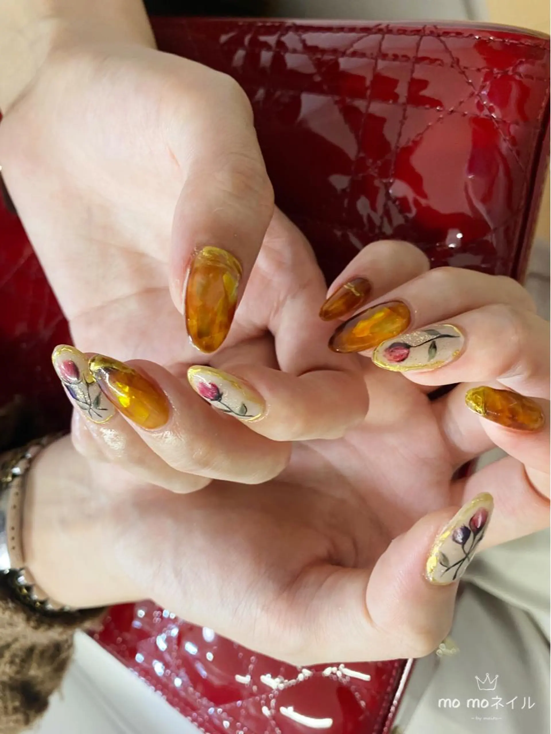 ネイル 持ち込み ニュアンスネイル MOMO nailのネイルデザイン