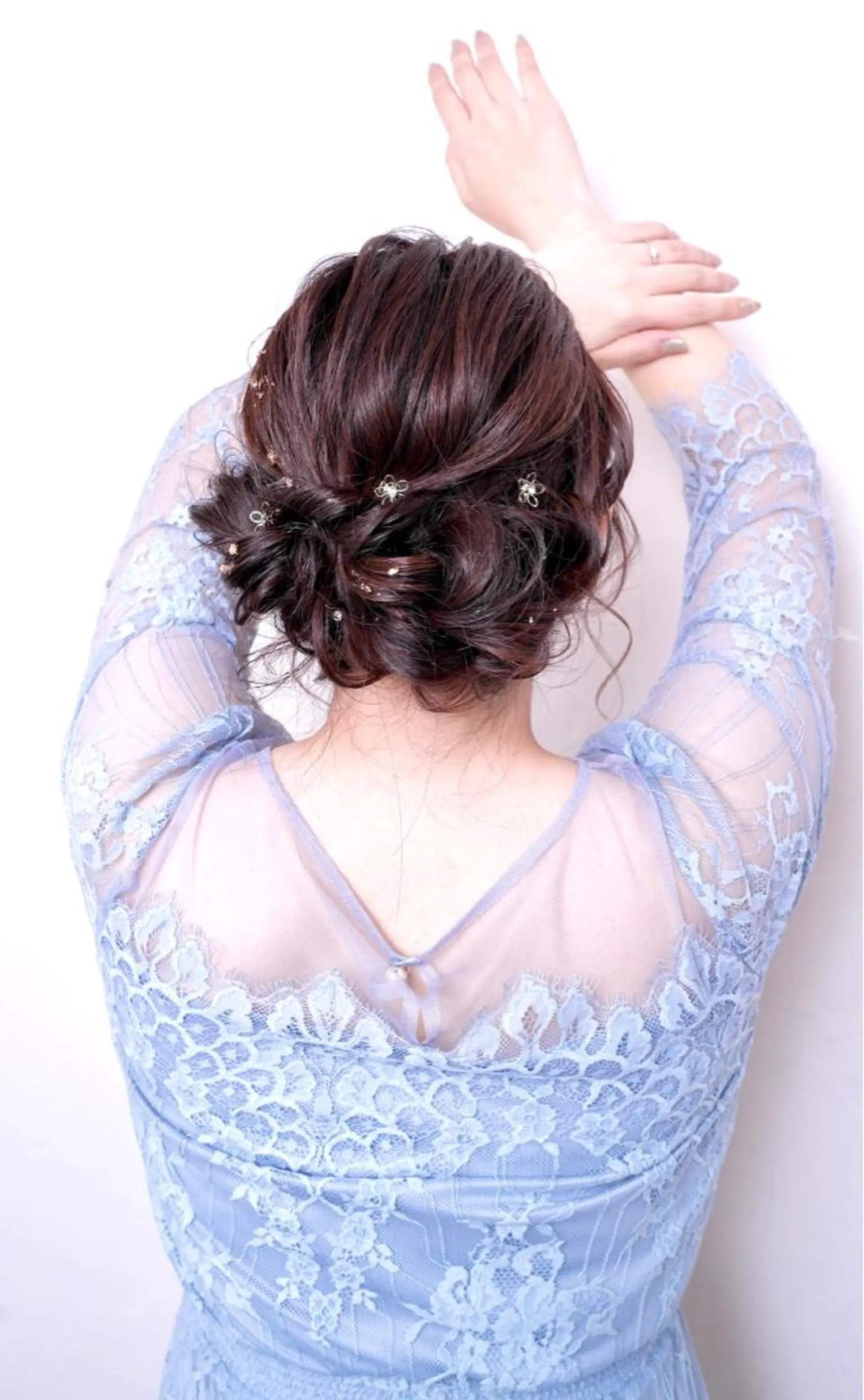 ショート ヘアアレンジ ヘアセット 推し活専用 【派手髪】飯野ゆかりのヘアスタイル