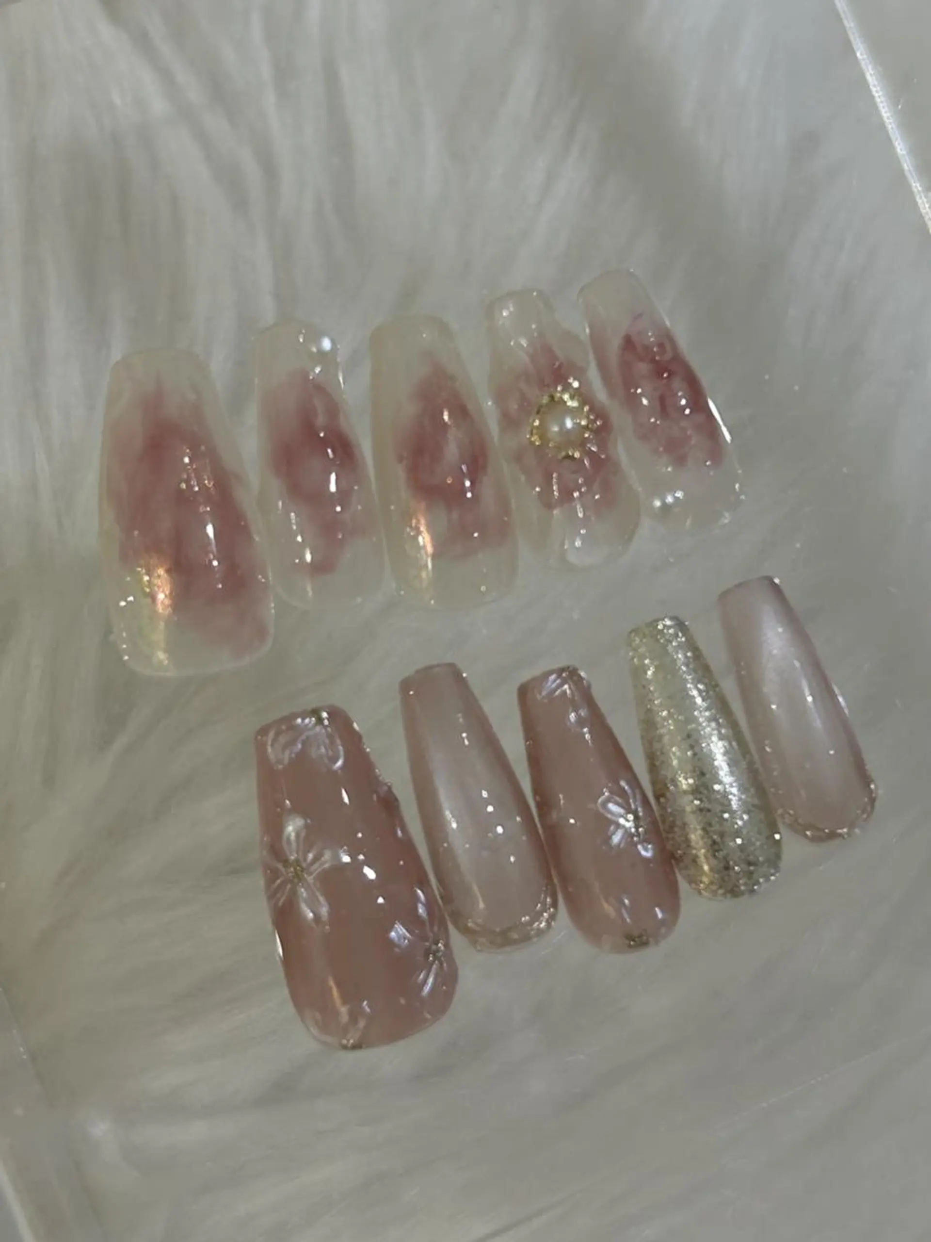 ネイル 春ネイル Ray. byCharmeのネイルデザイン
