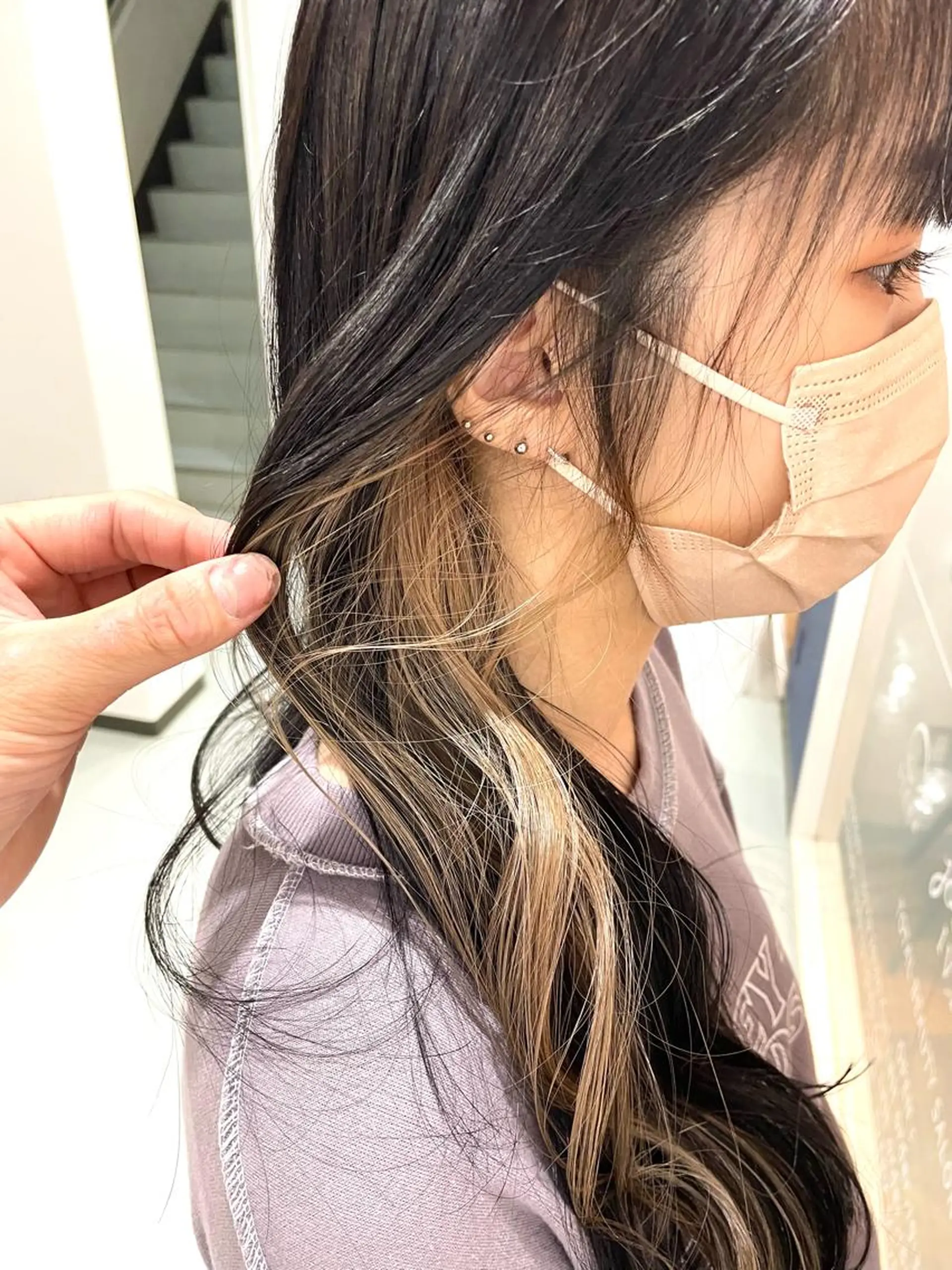 ロング カラー ヘアカラー トリートメント 過去一の柔髪ヘア 🌿IVYjoureのヘアスタイル