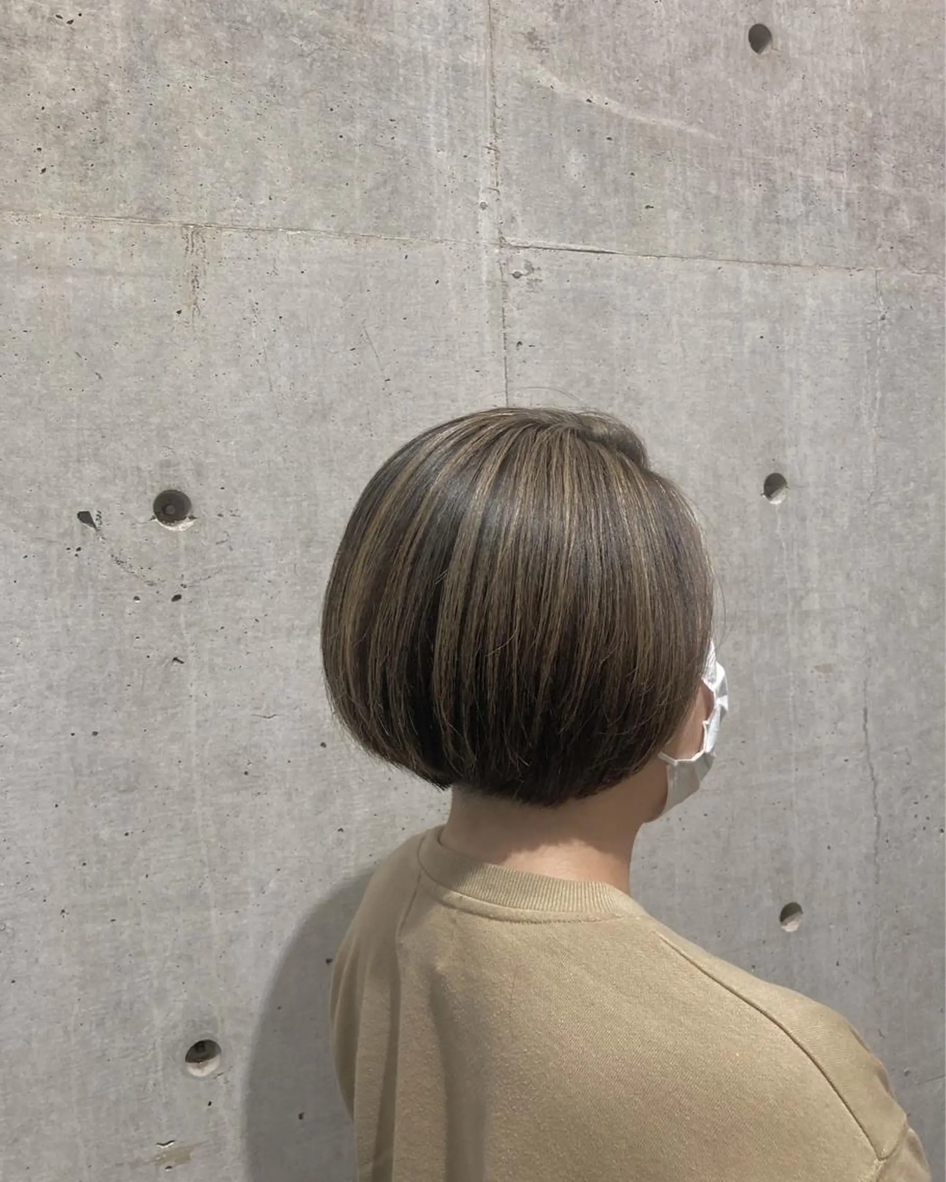 ショート カラー カット ヘアカラー トリートメント は まべのヘアスタイル