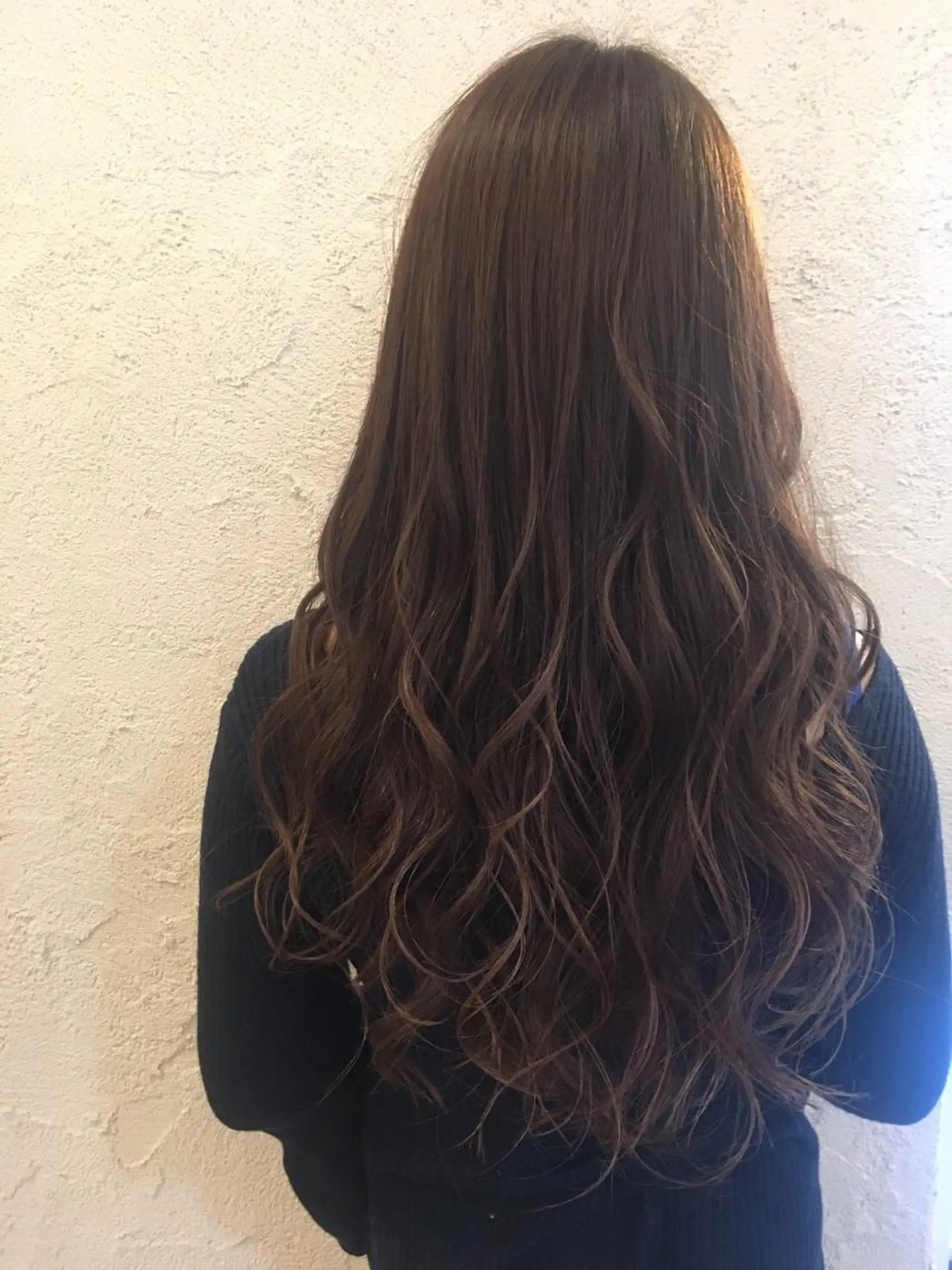ロング カラー ヘアアレンジ ブラウンカラー モカブラウン TAKA 髪質改善のヘアスタイル