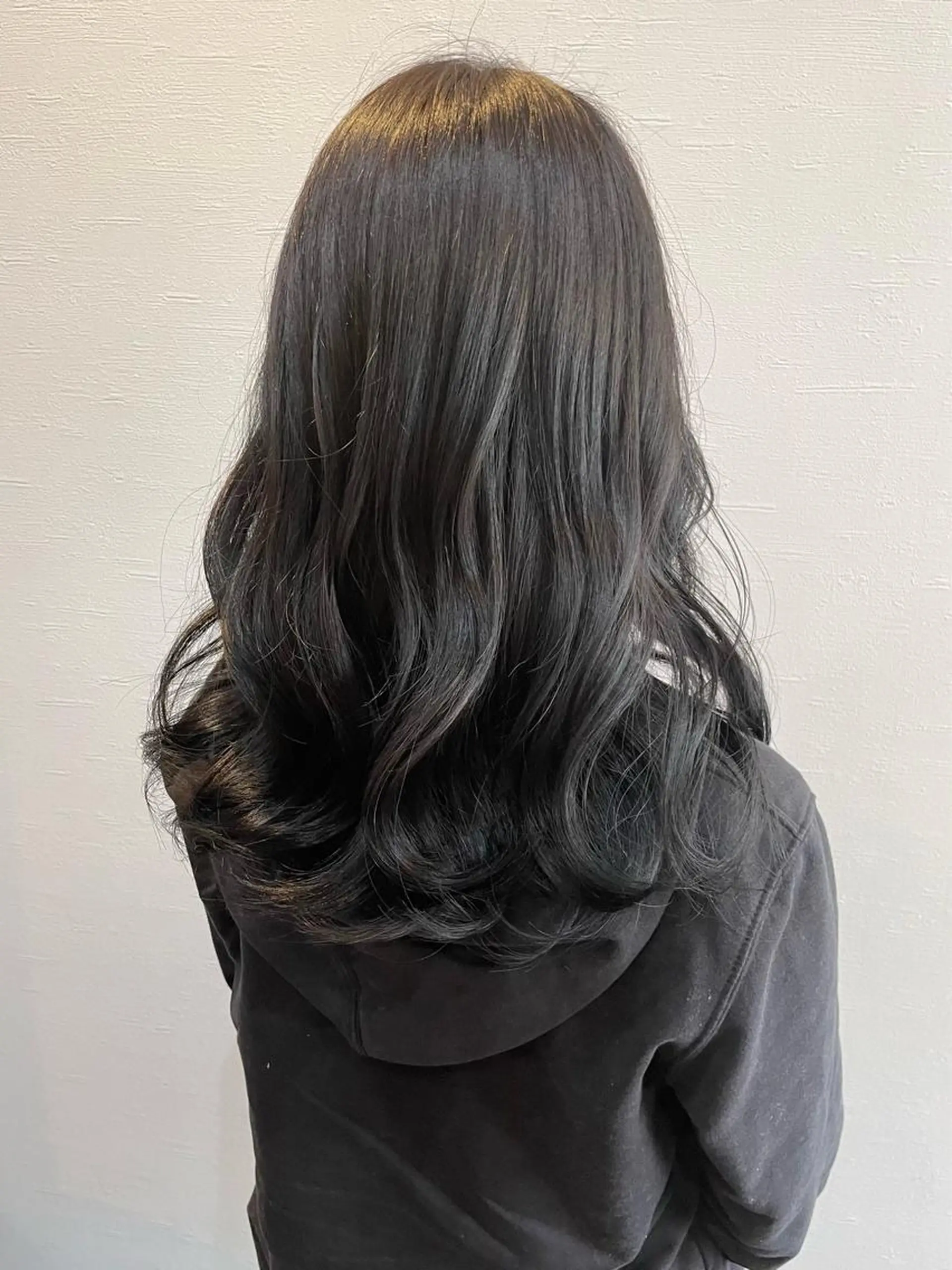 セミロング カラー 𝒌𝒚𝒐𝒌𝒂 🍀のヘアスタイル