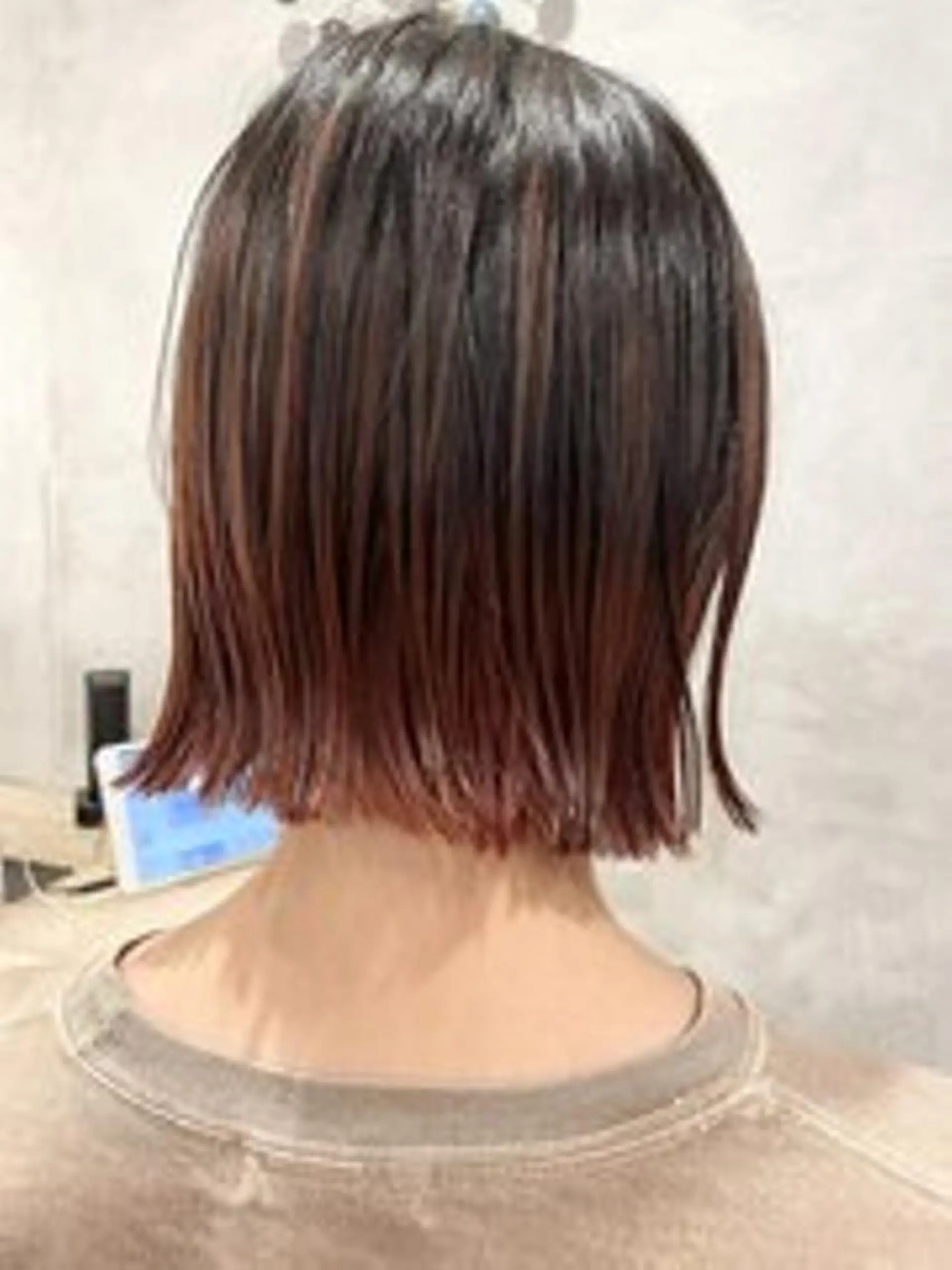 ミディアム ブリーチなし透明感 カラー✨山仲絢圭のヘアスタイル