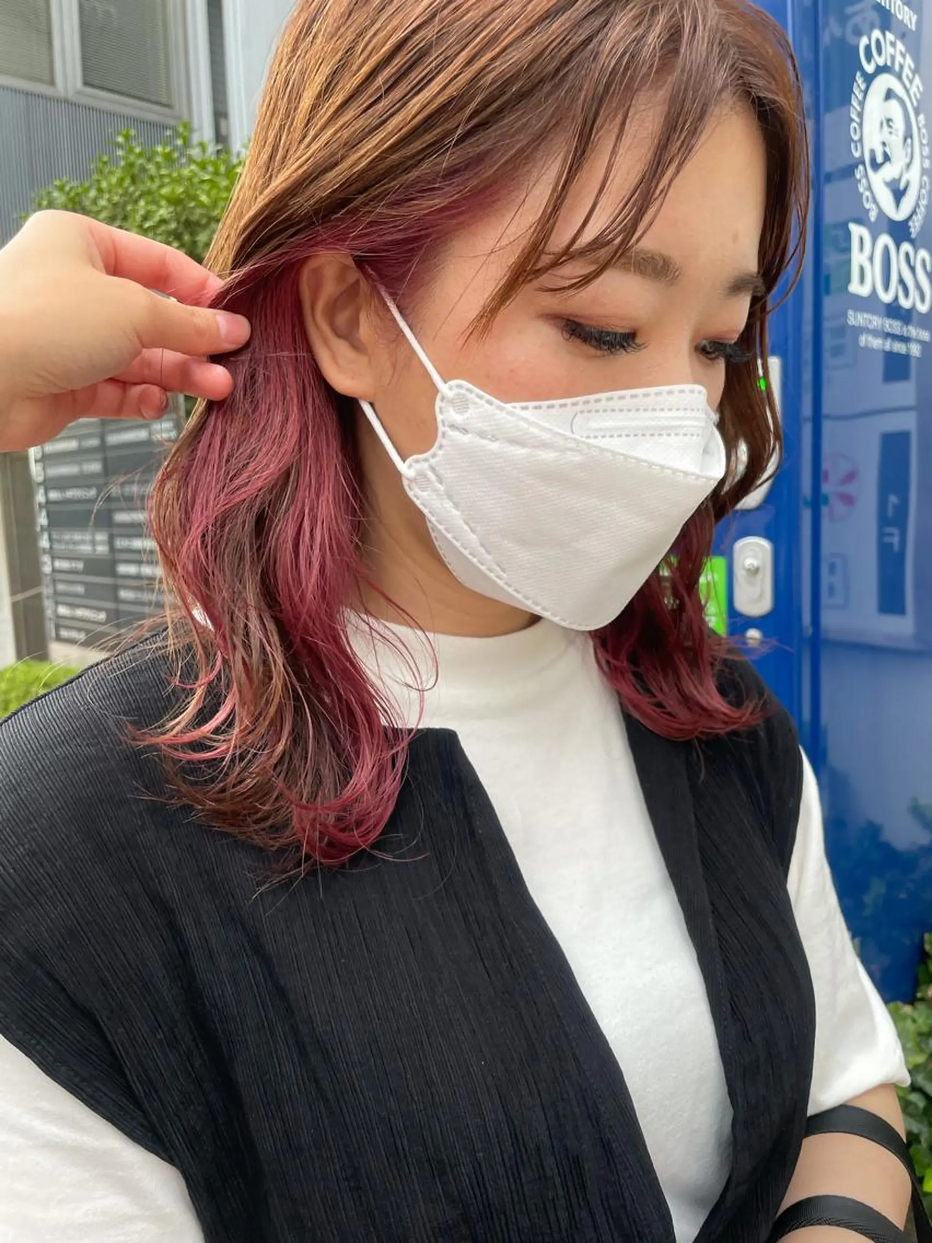 セミロング 天王寺/阿倍野 tocca rieのヘアスタイル