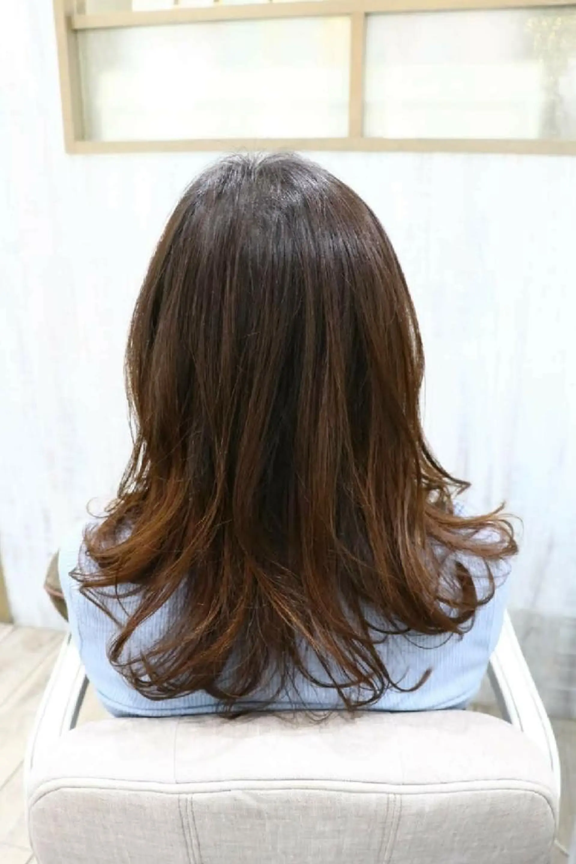 ロング カラー little 柏 【リトルカシワ】所属・フジタミキ ✨メテオ TR、ヘッドスパのヘアスタイル