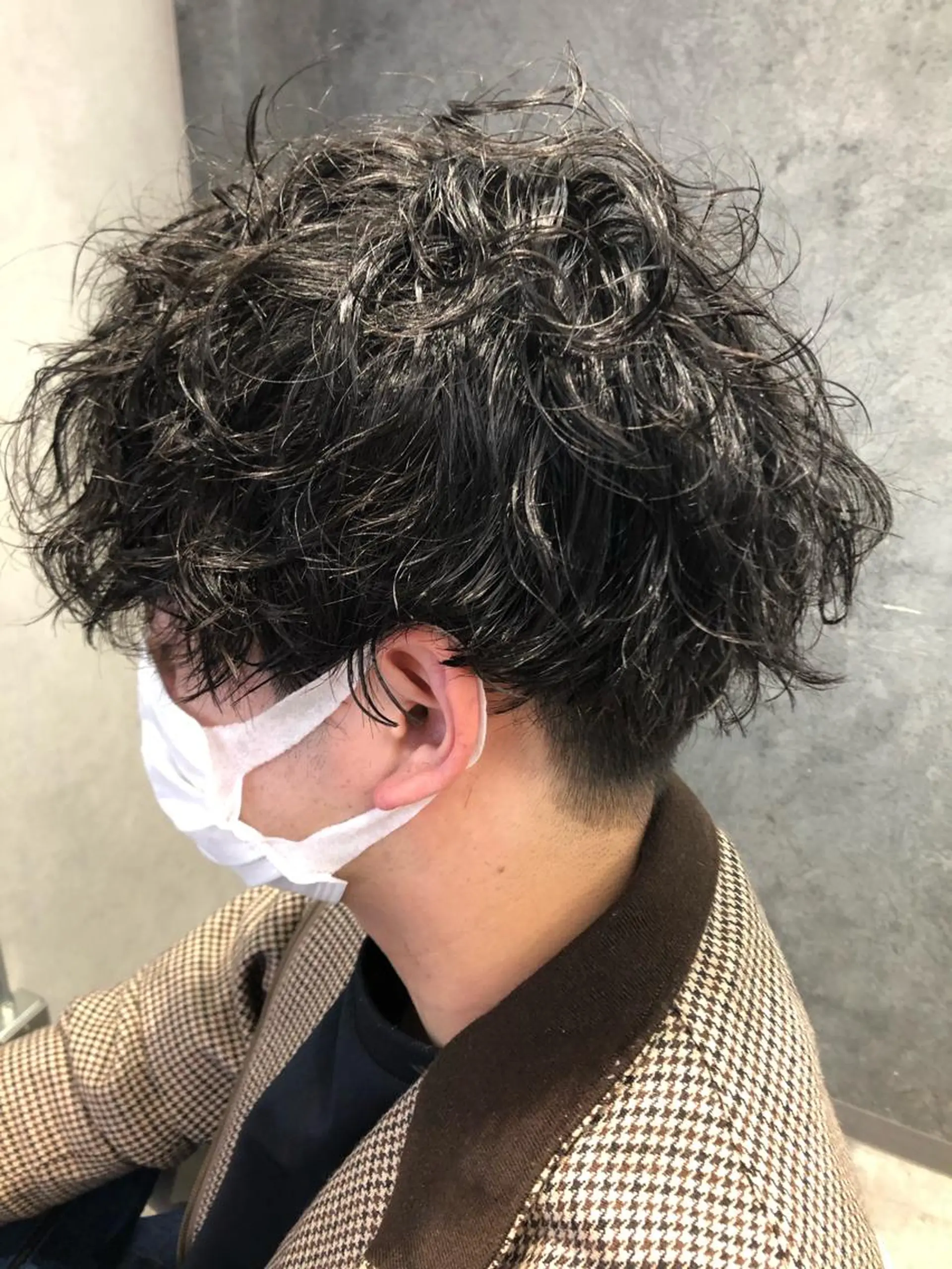 パーマ メンズ メンズパーマ カット パーマ トリートメント Noy所属・Noyヨシモト ヒロトのヘアスタイル