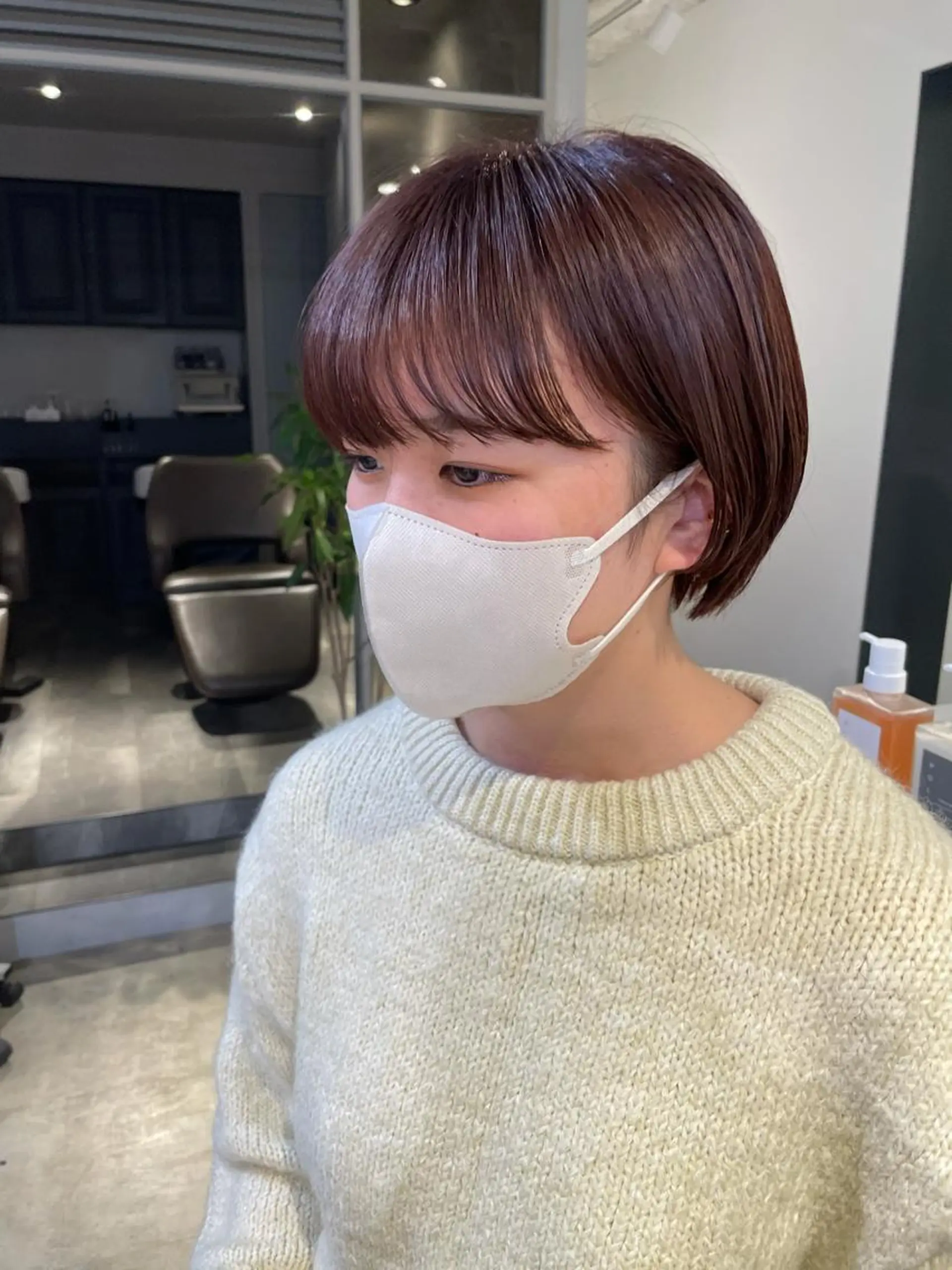 ショート カラー 斉藤 瑞恵のヘアスタイル