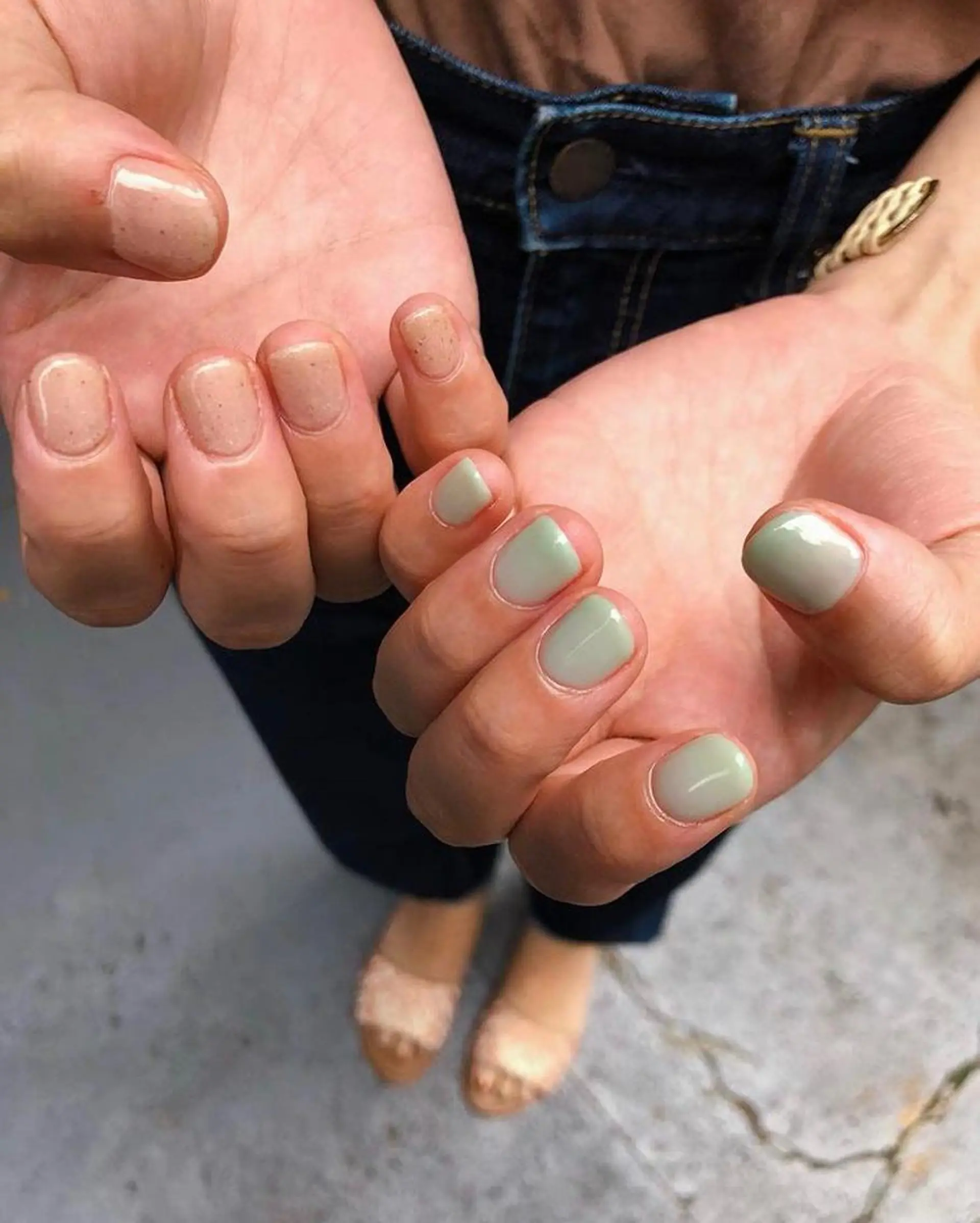 ネイル グリーン eiji nail所属・eiji nailのネイルデザイン