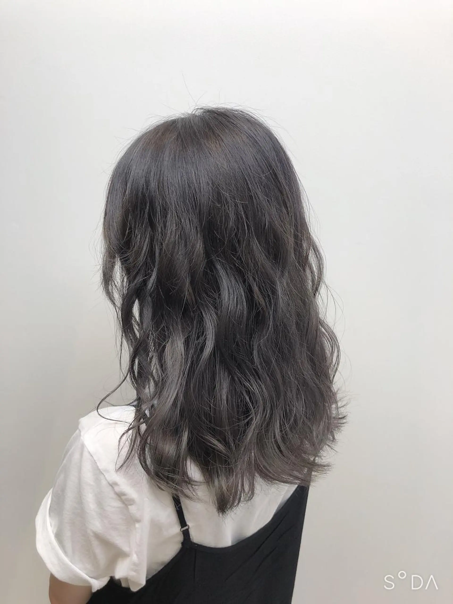 セミロング カラー カット ヘアカラー ブリーチカラー✨ 駒場　笙のヘアスタイル