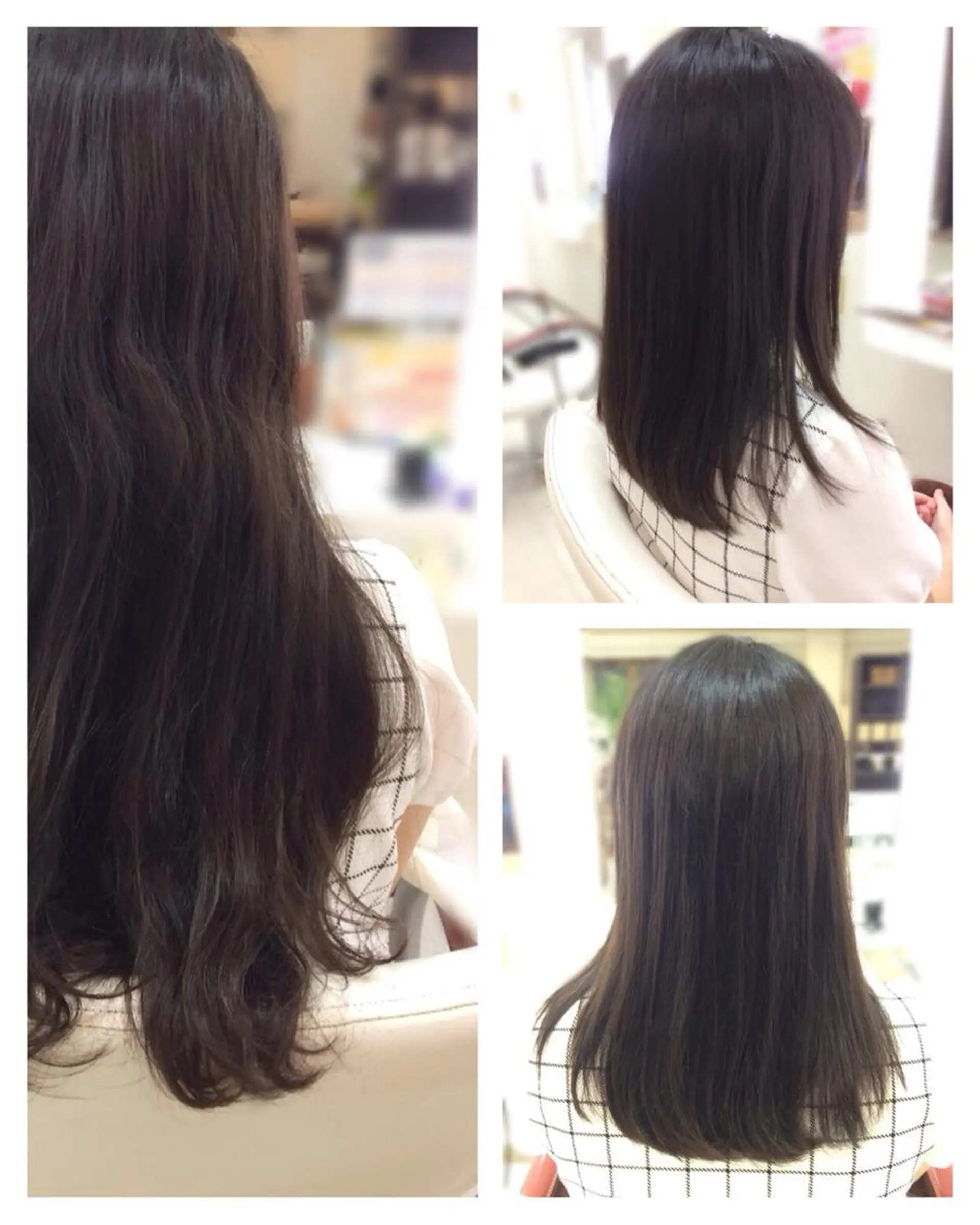 セミロング いけだ ゆうのヘアスタイル