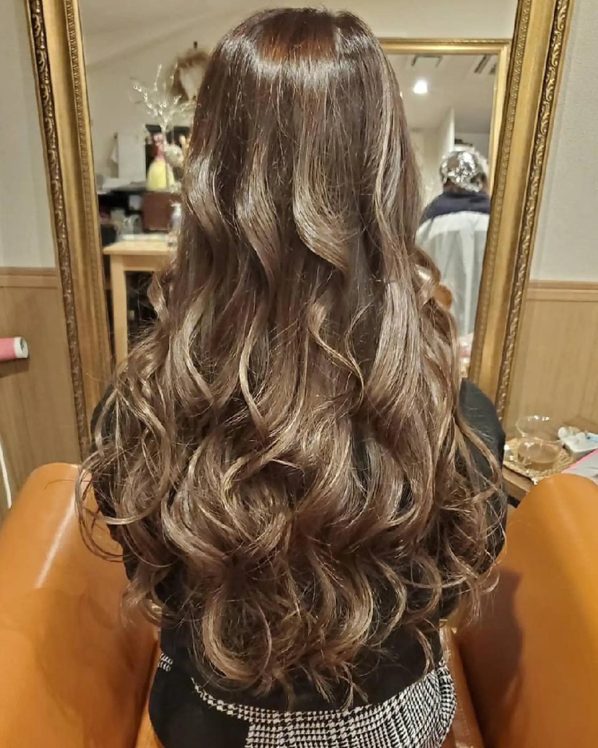 ロング カラー アディクシーカラー グラデーションカラー ハイライトカラー 外国人風カラー ハイライト カット トリートメント spa hair  ark 富井直美のヘアスタイル