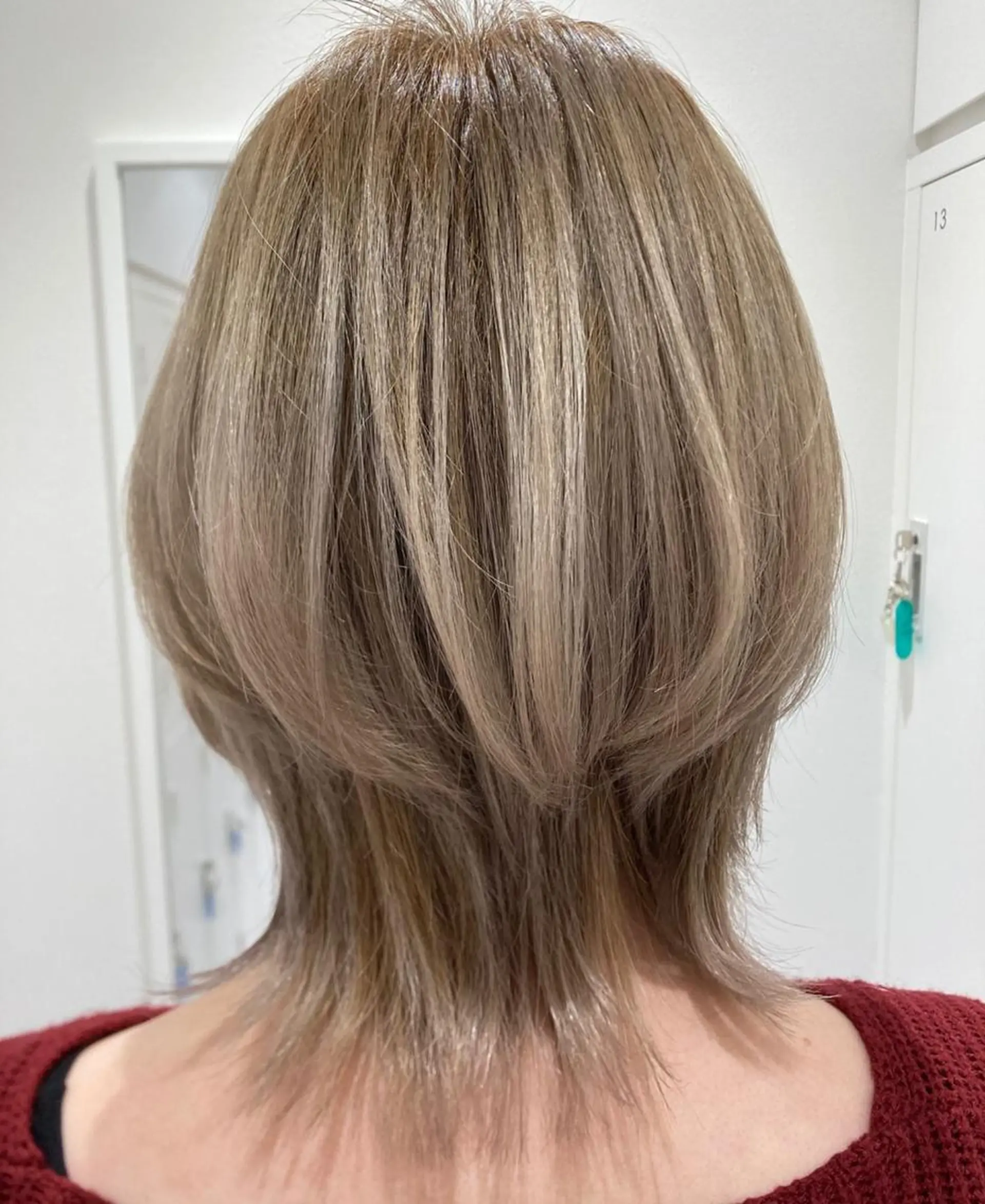 ミディアム カラー 齊藤 久恵のヘアスタイル