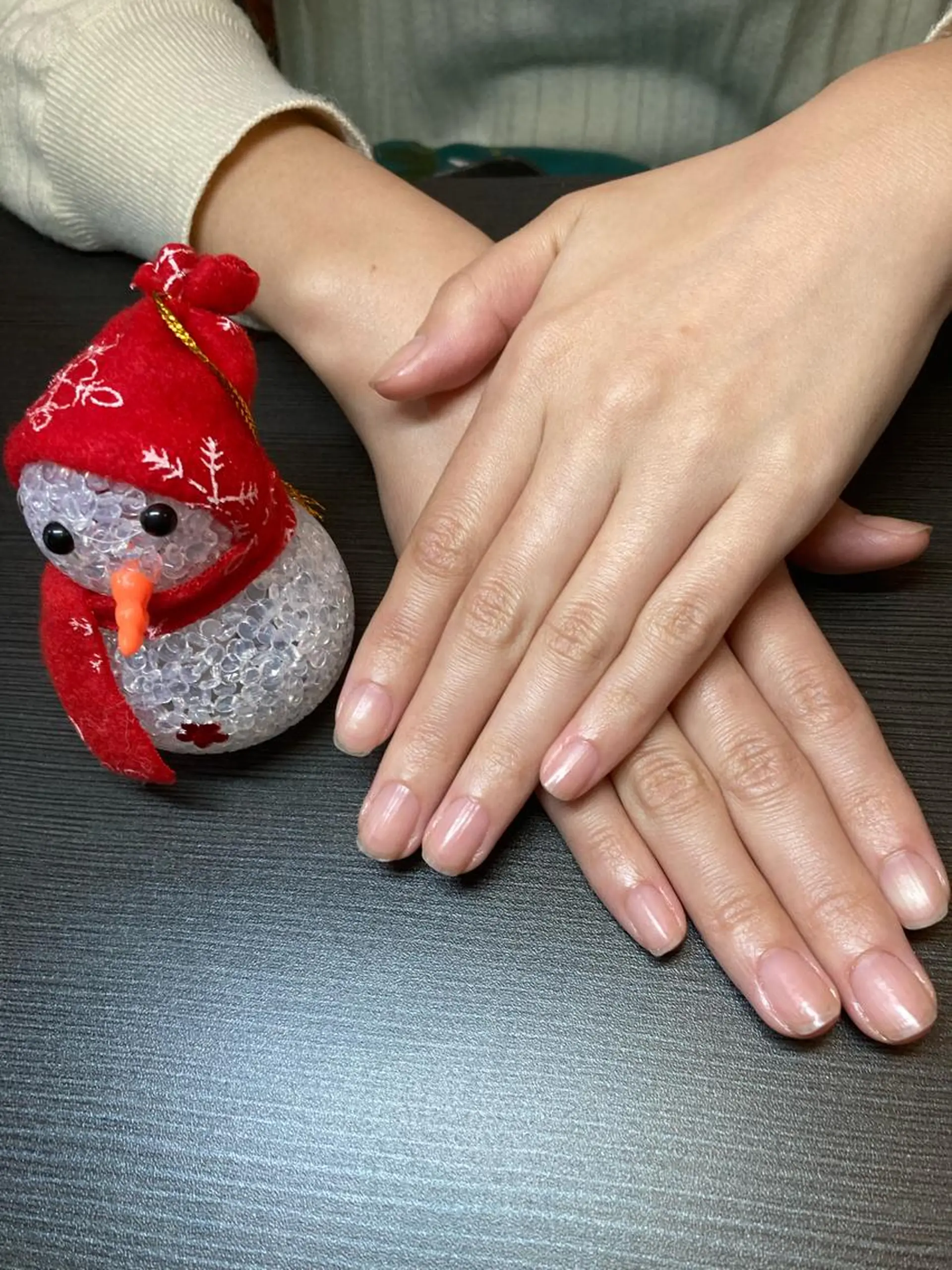 ネイル 冬ネイル クリスマス ハンドケア＆ネイルケア桃の木所属・ケアリスト🍀 マリユキのその他イメージ