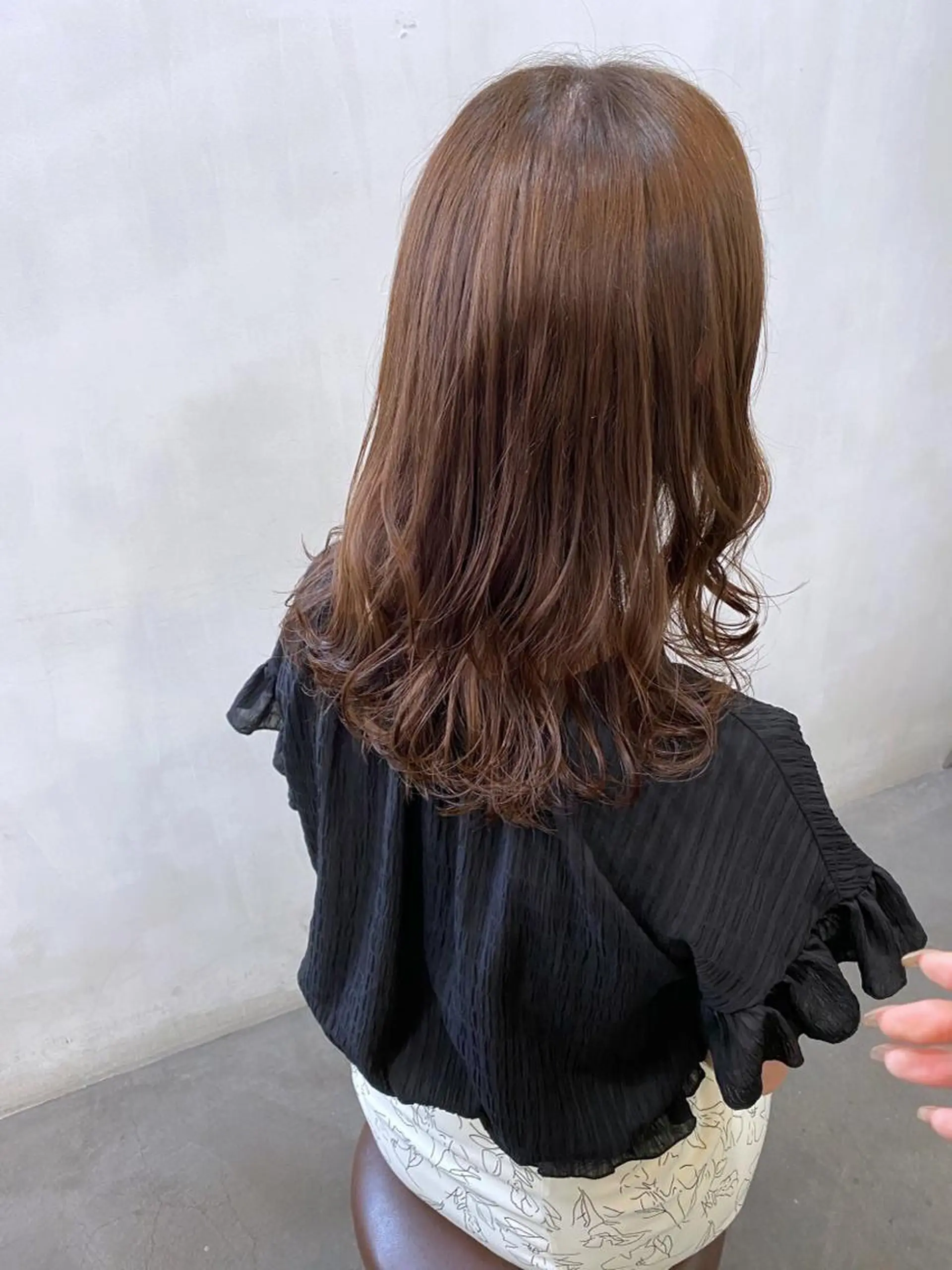 セミロング 山中 大輝のヘアスタイル