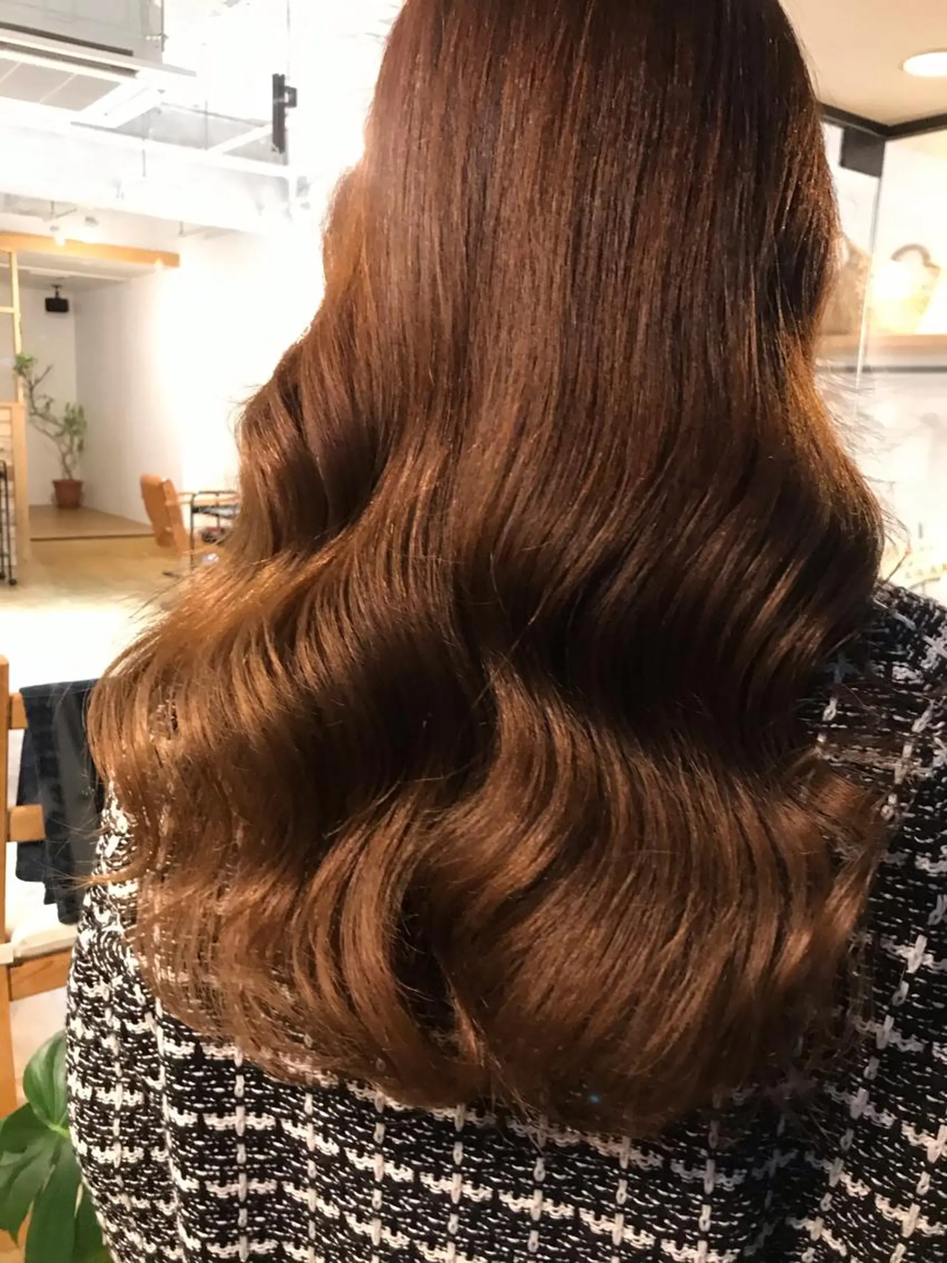 ロング 渋谷 ミモザワークス タニグチヨシユキのヘアスタイル