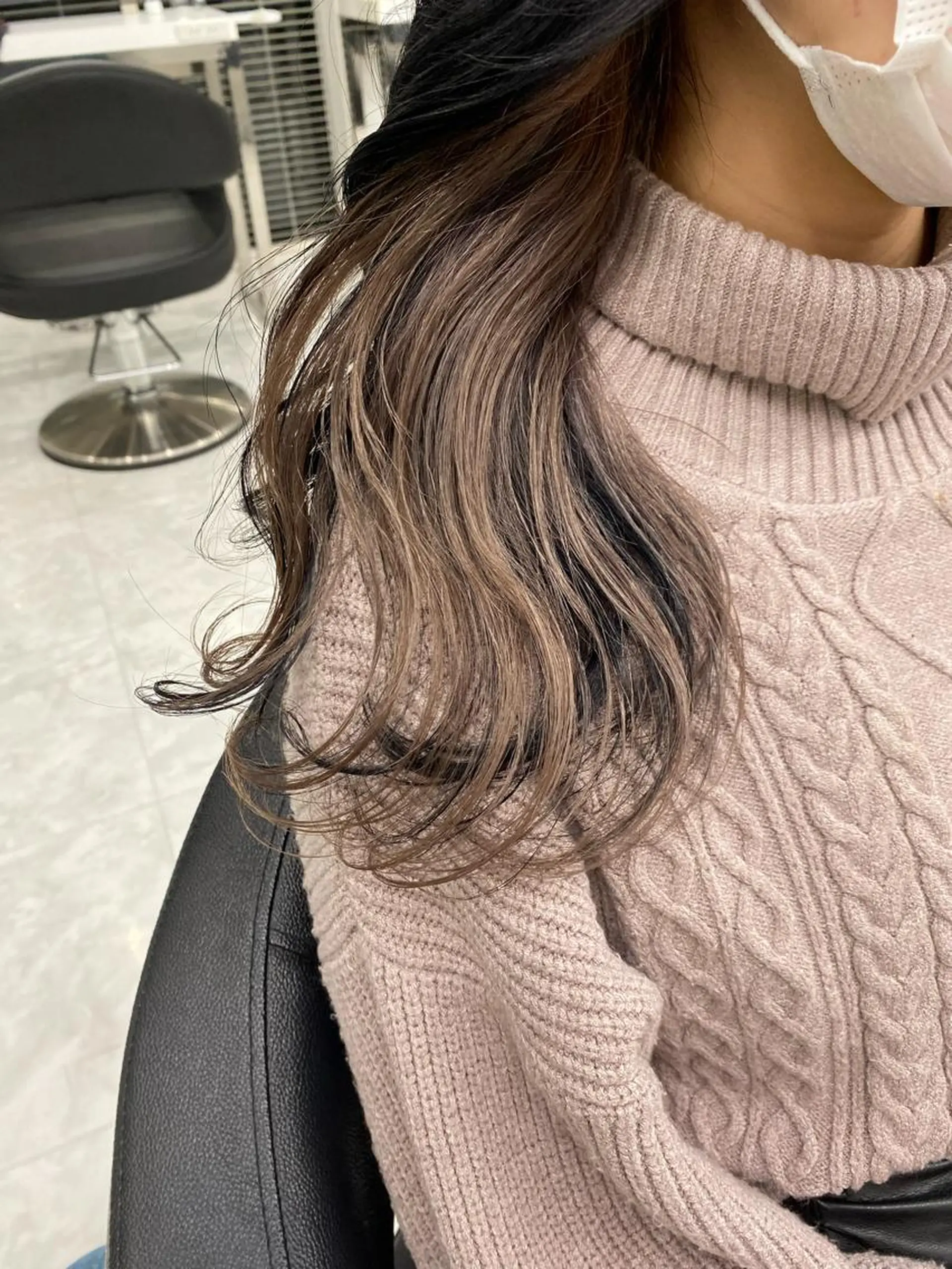 ロング カラー パーマ ヘアアレンジ メンズ キッズ ネイル マツエク・マツパ アイブロウ カット ヘアカラー 韓国ヘア/赤み消し/ メンズ/KOTA🍂のヘアスタイル