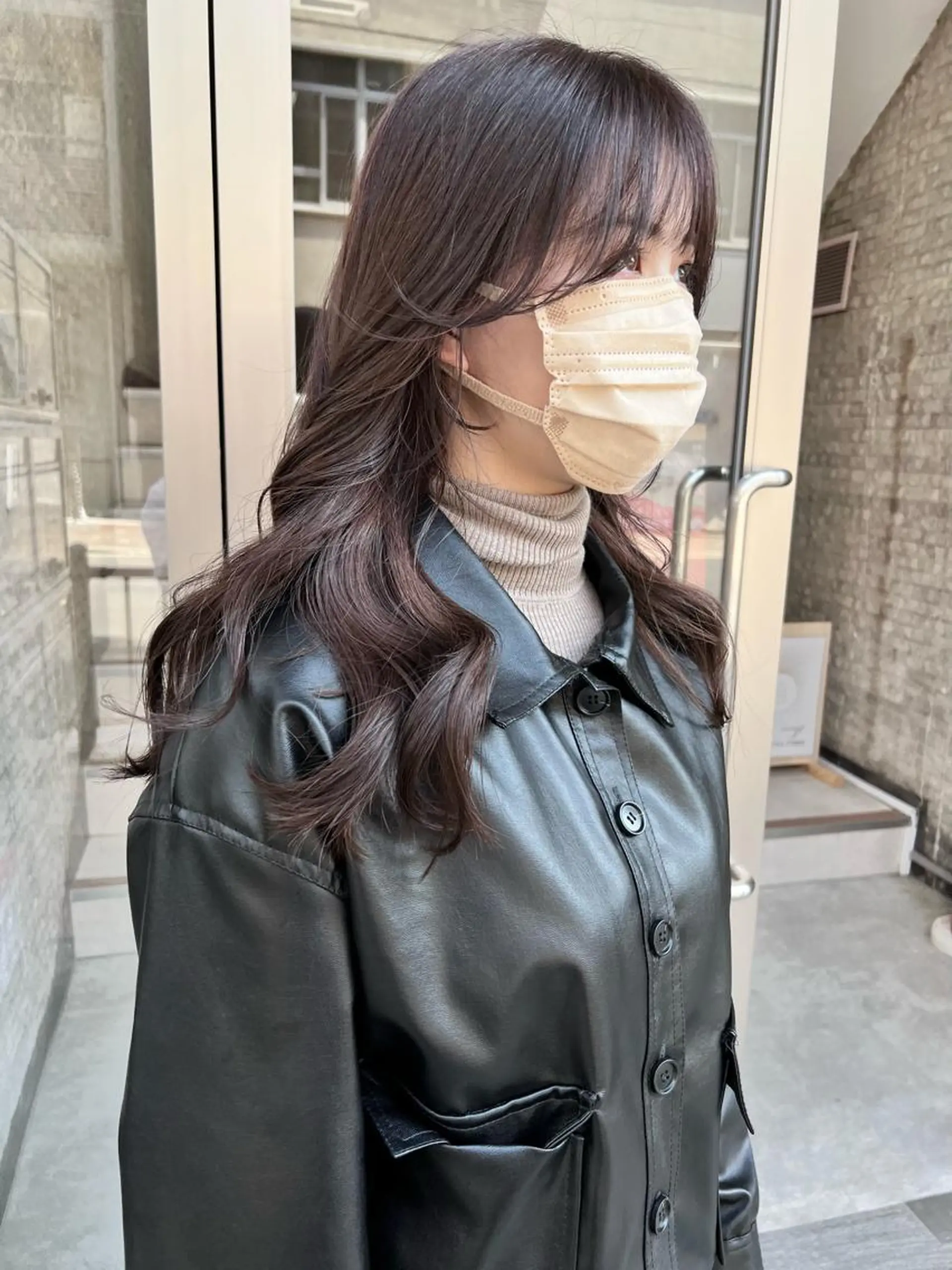 ロング カラー カット ヘアカラー トリートメント 樫原裕二 /柔らかいカラーのヘアスタイル