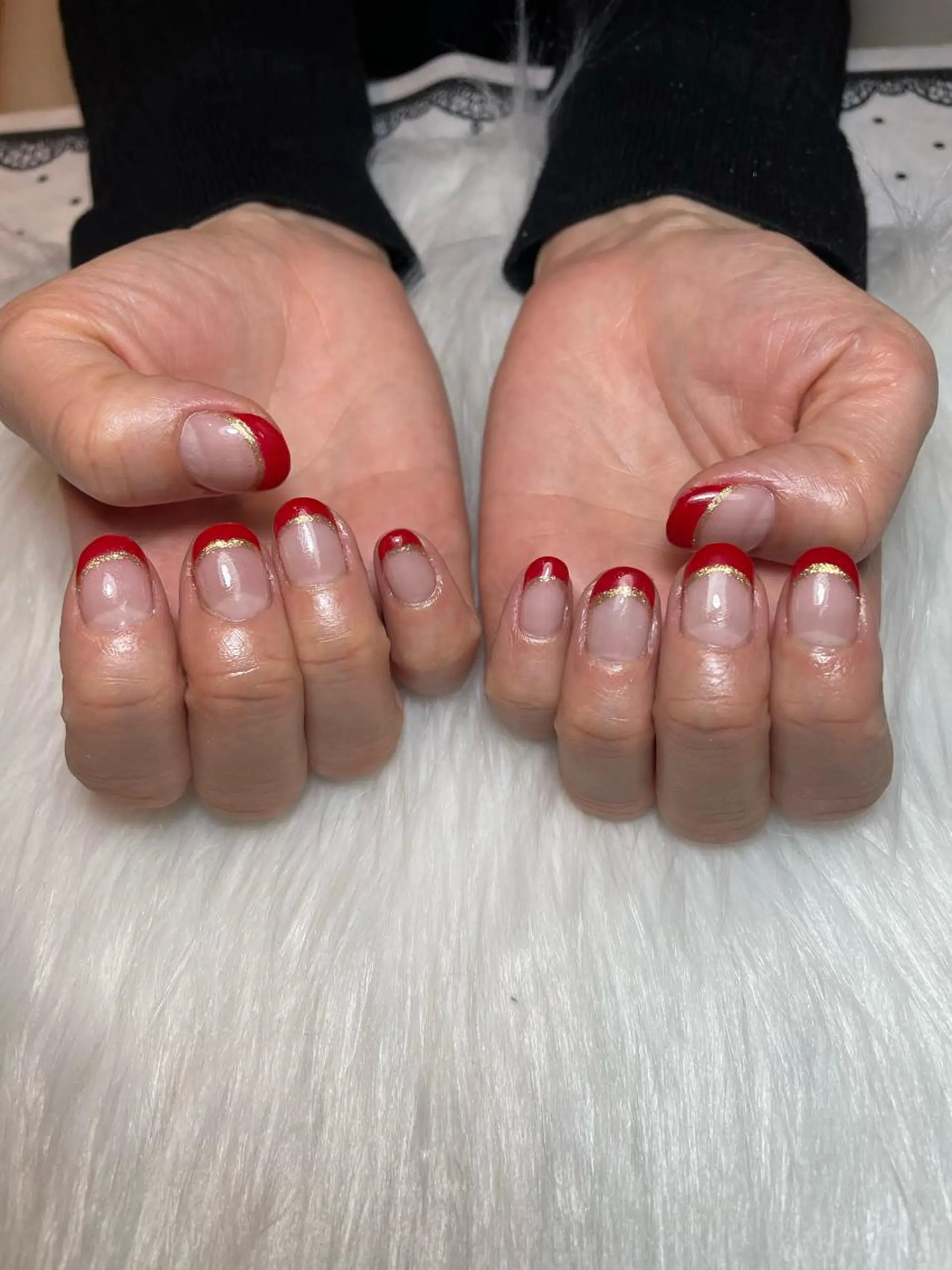 ネイル フレンチネイル 大袋駅東口徒歩2分 alivioのネイルデザイン