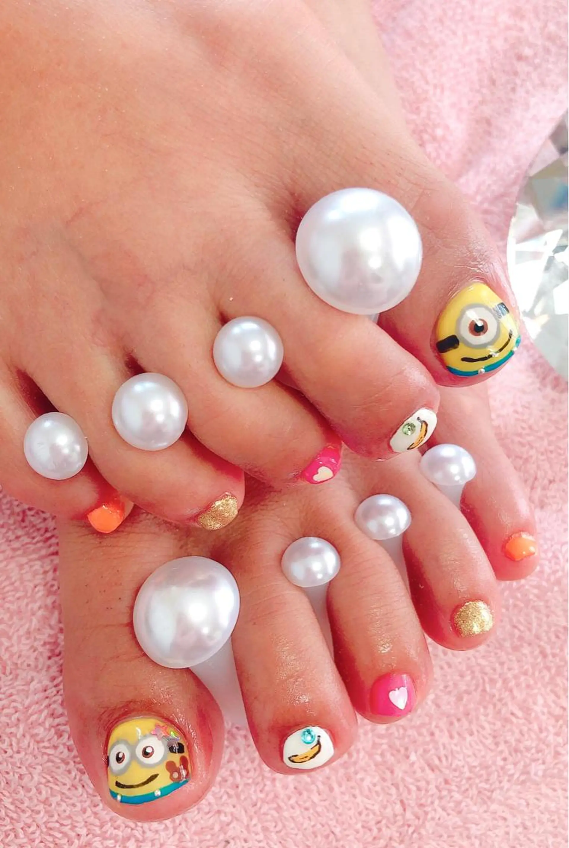 ネイル アートネイル フットネイル CROWN プライベートサロンのネイルデザイン