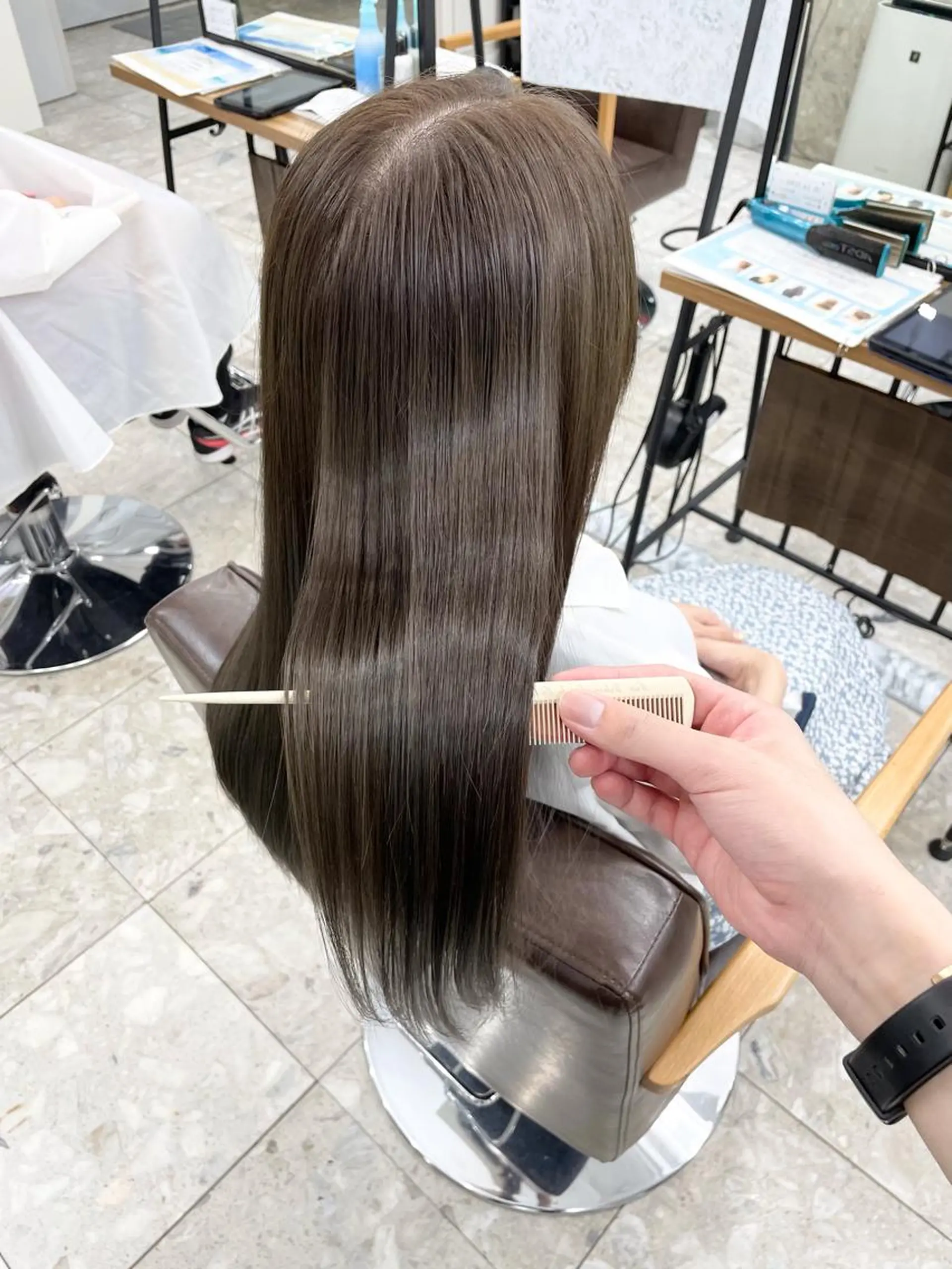 カラー 髪質改善 カラー特化サロン プロデュース相武台前のヘアスタイル