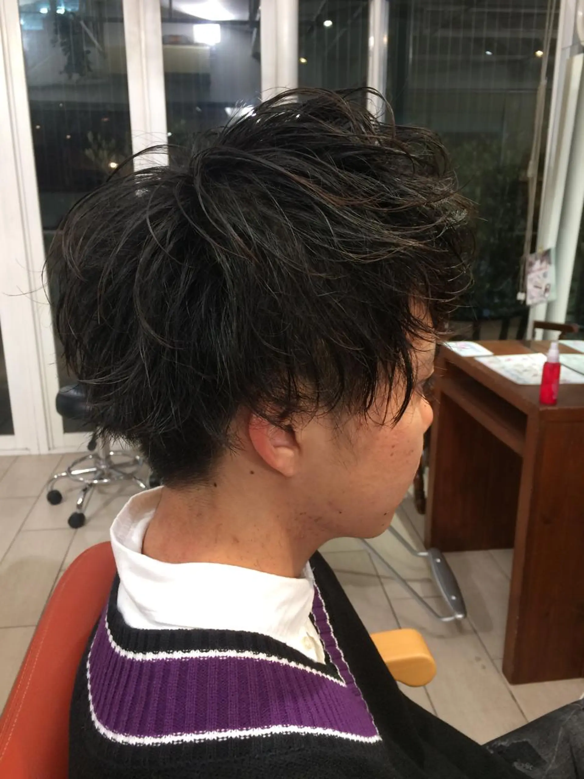 カラー パーマ ヘアアレンジ メンズ メンズパーマの巨匠 鈴木純のヘアスタイル