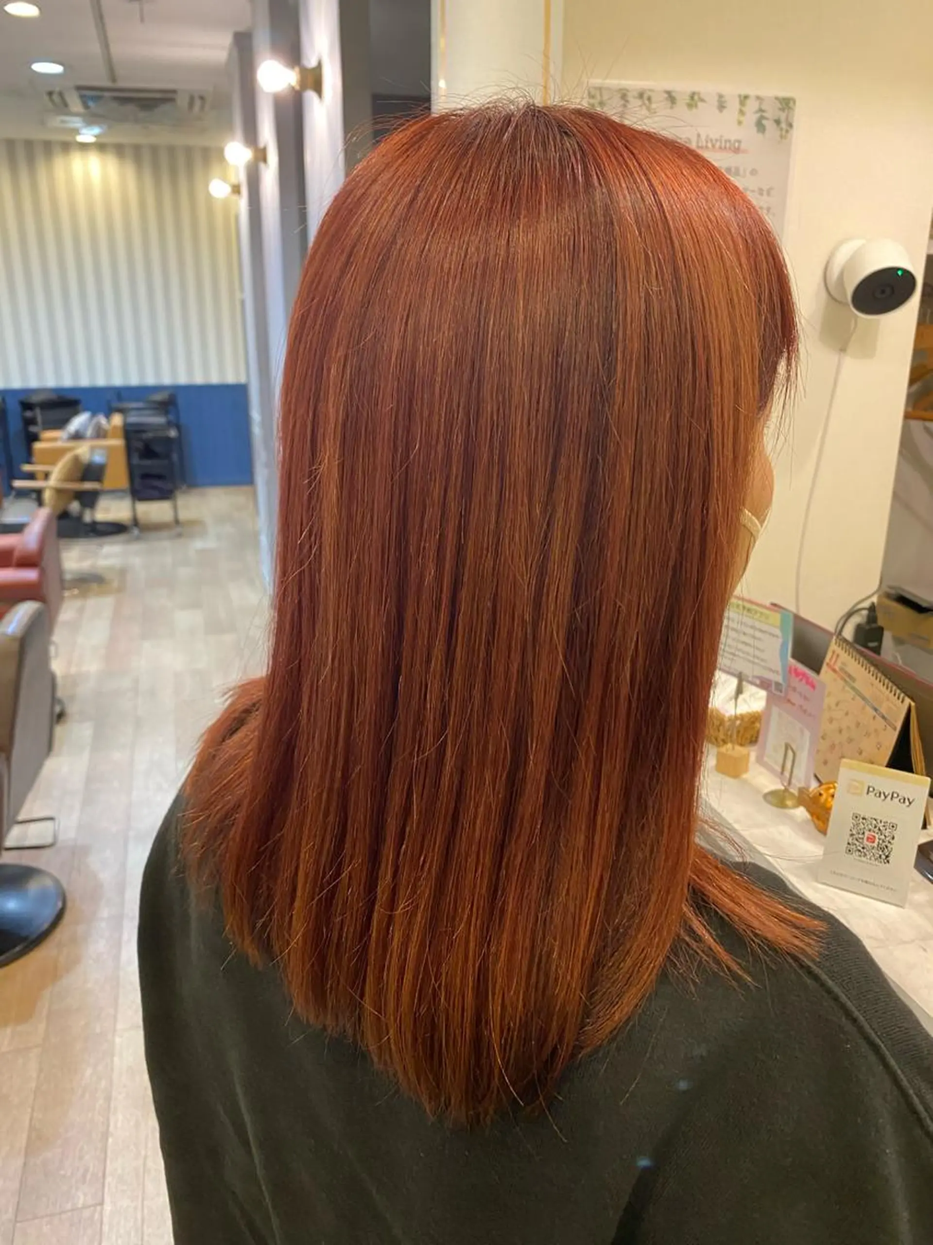 ミディアム カット ヘアカラー トリートメント 佐藤優衣 /ボブ /暖色カラーのヘアスタイル