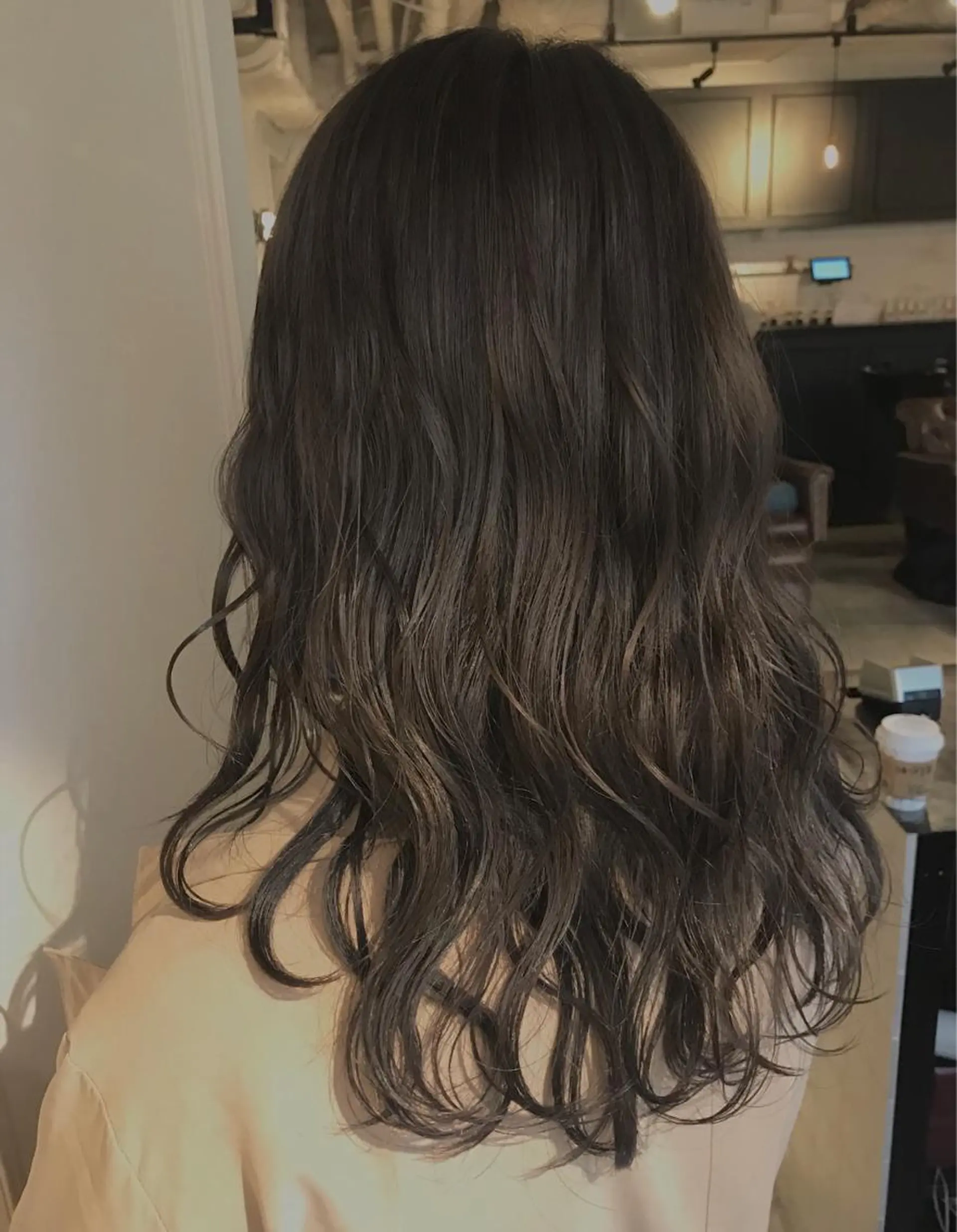 ロング カラー 再現度&髪質改善 LISAのヘアスタイル