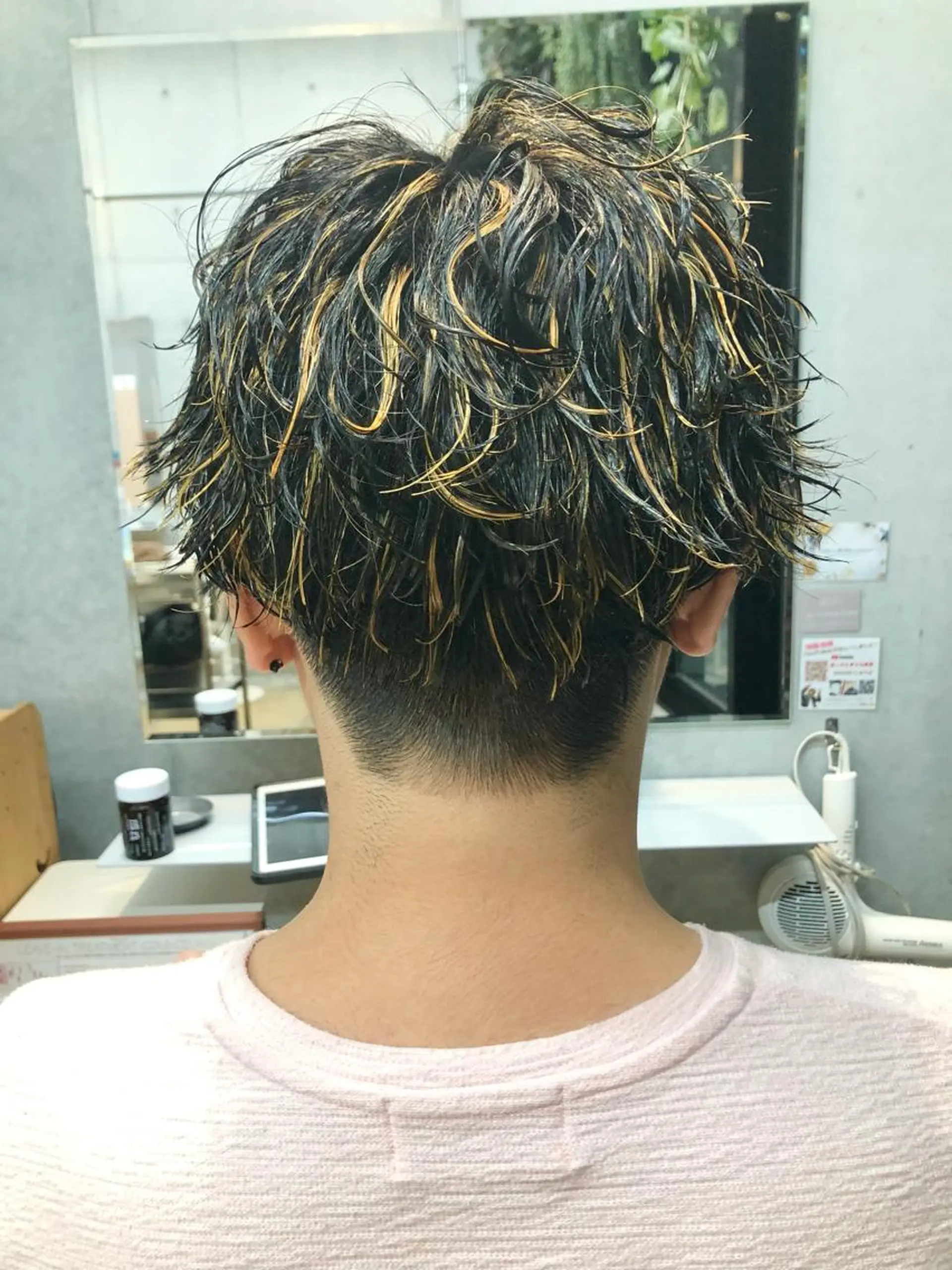 パーマ メンズ カット パーマ 【似合わせるボブ✨】 sanaのヘアスタイル