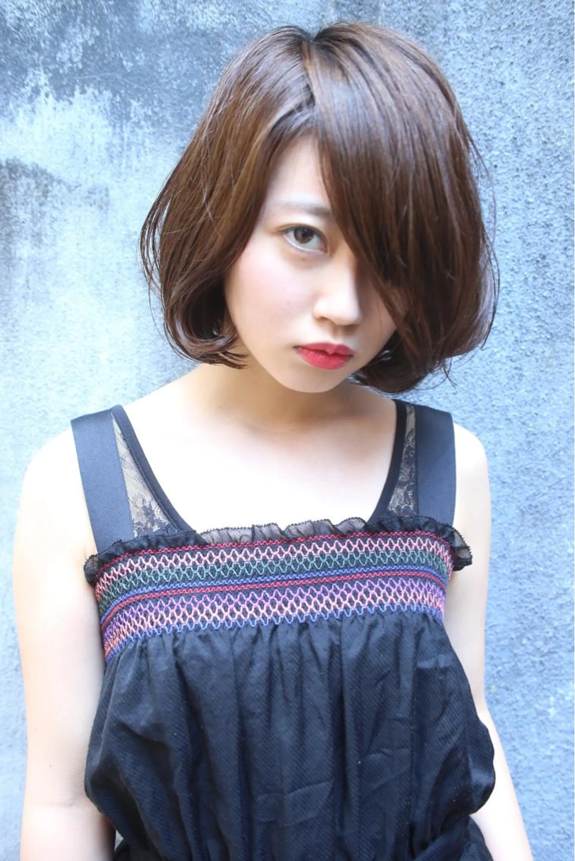 ショート カラー vato マンツーマンサロンのヘアスタイル