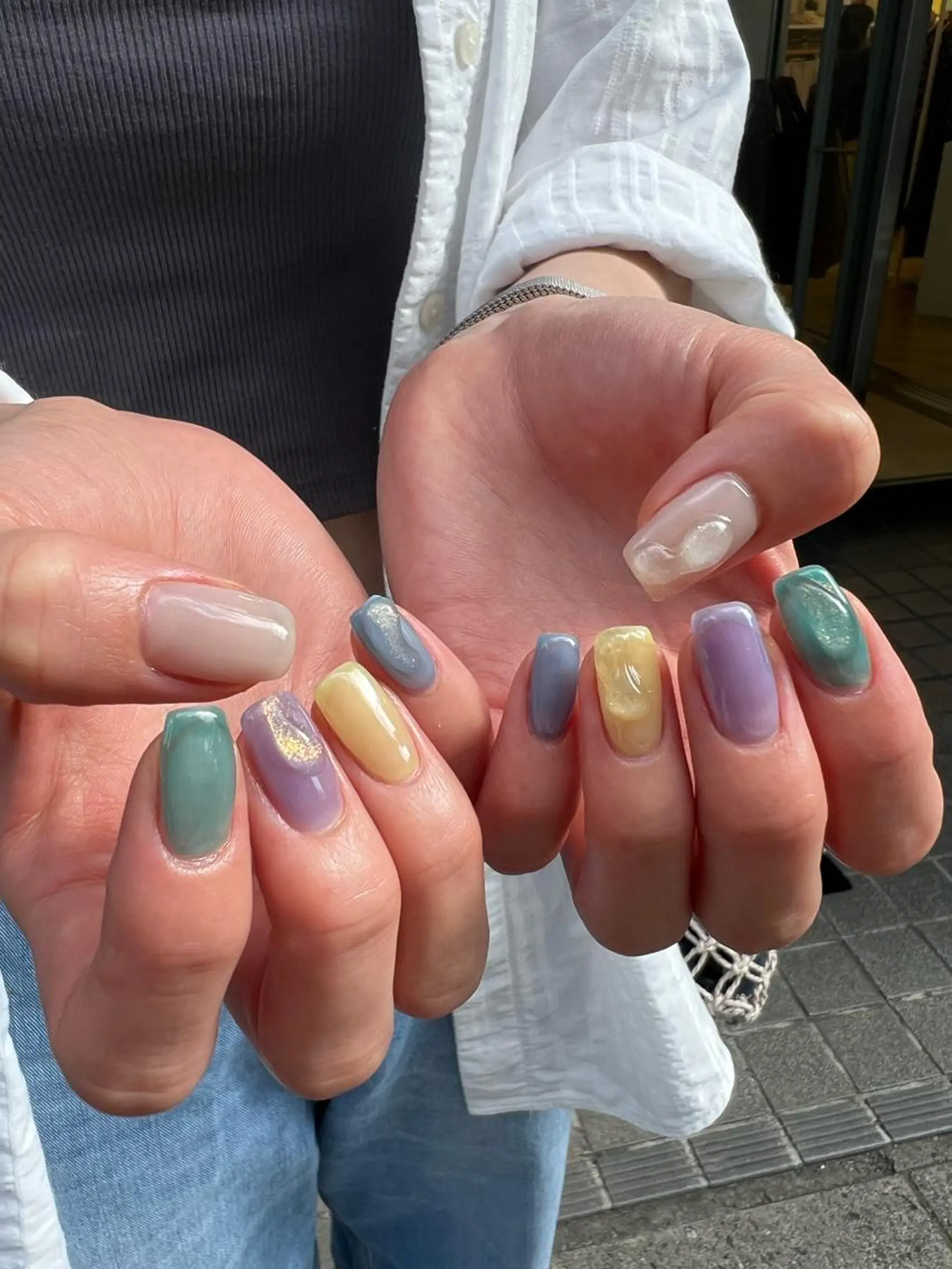 ネイル 【韓国ヘア・ネイル】 HINATA🍒のネイルデザイン