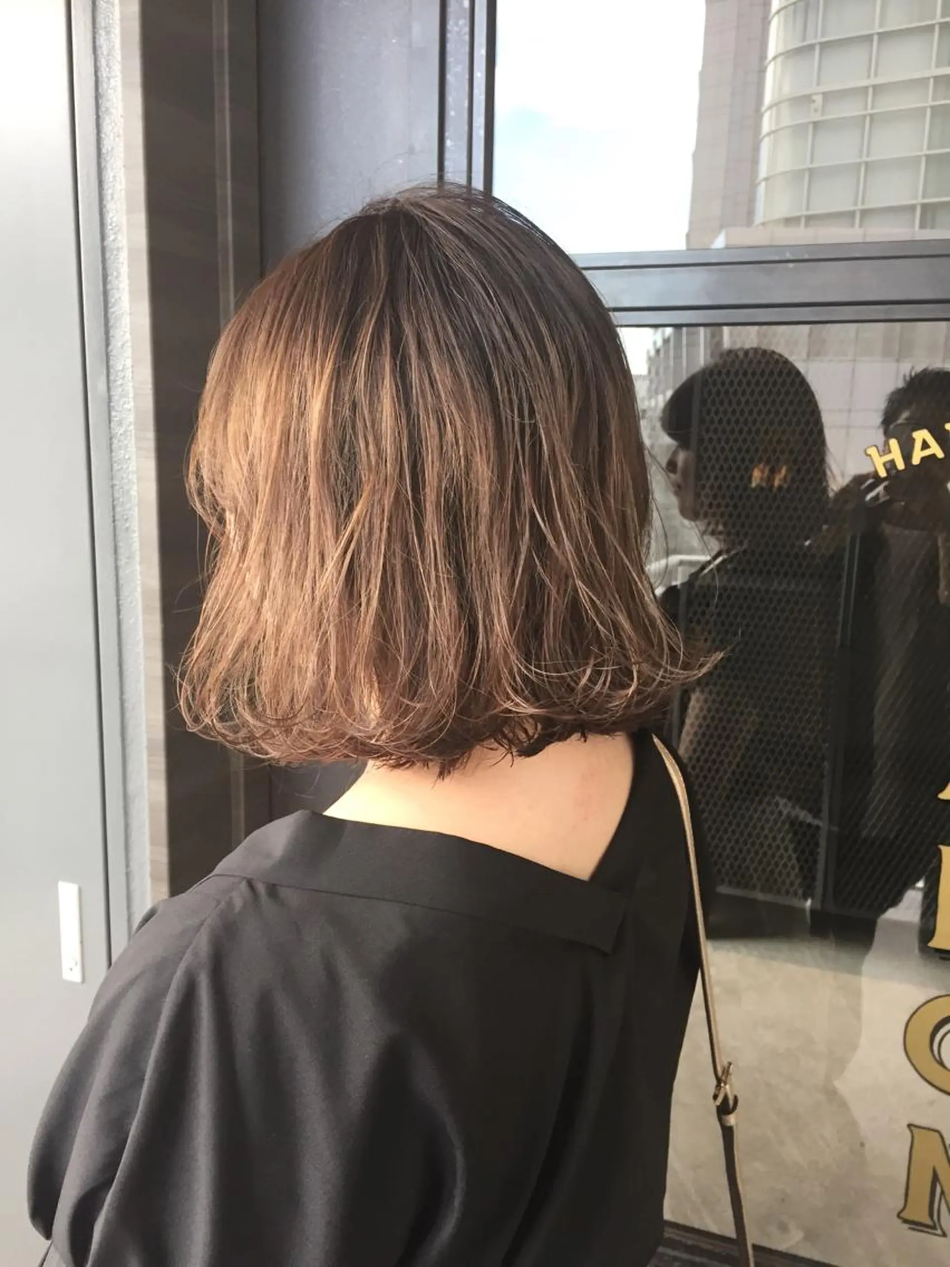 ショート カラー アッシュ ベージュカラー 倉家 聖のヘアスタイル