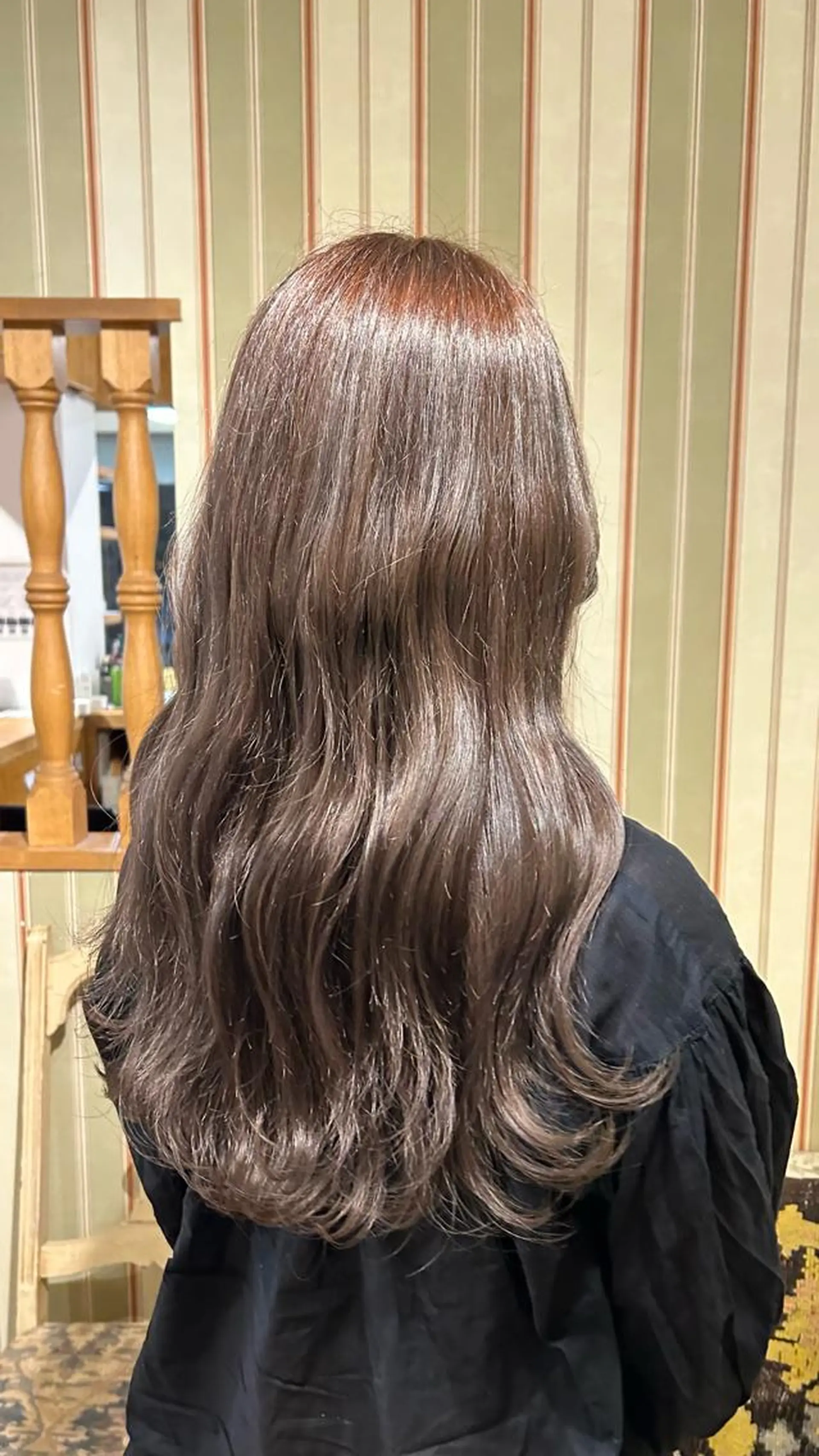 ロング 新潟/万代/レイヤー 韓国風/明間未来のヘアスタイル