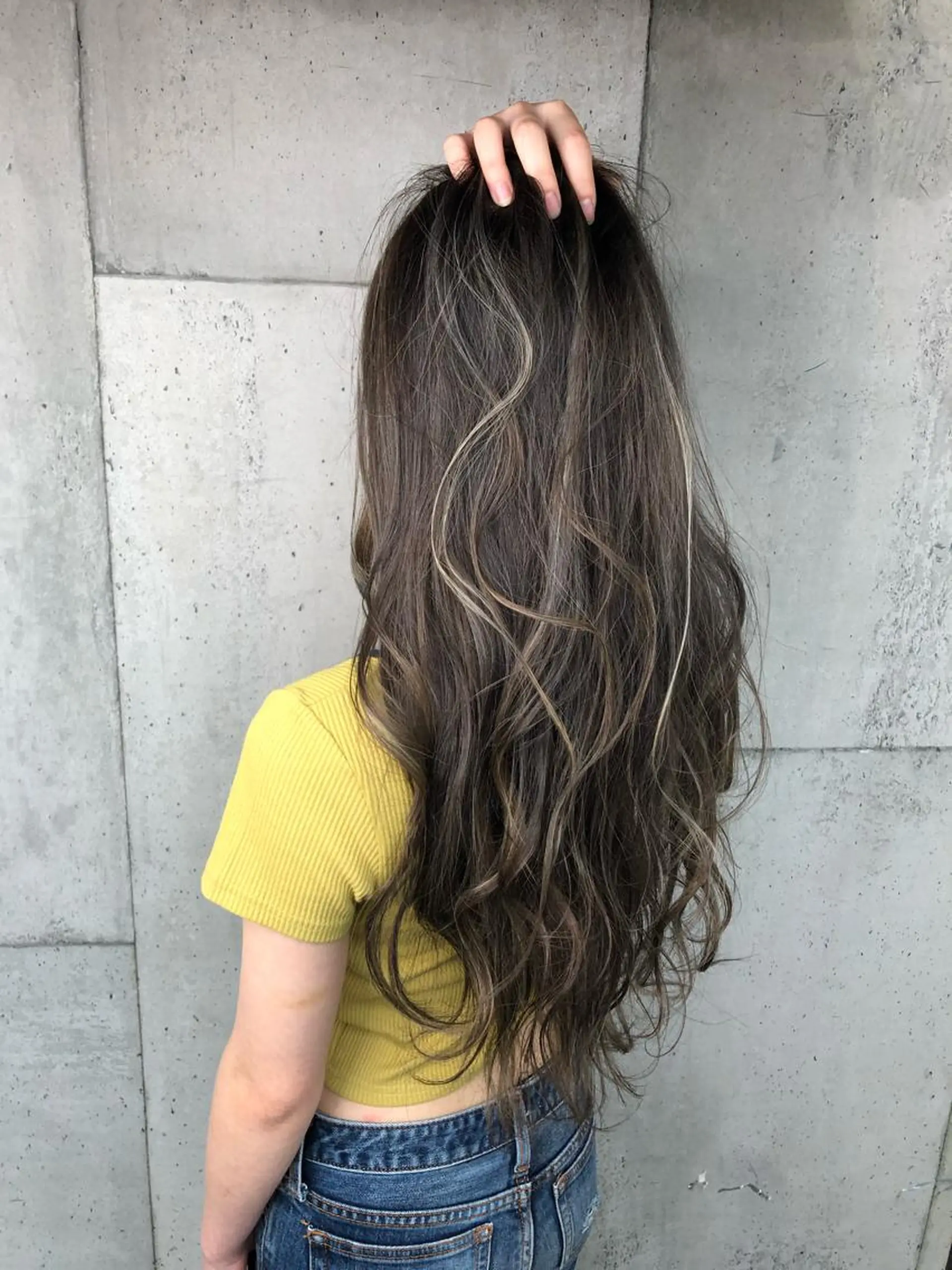 ロング カラー hair  space Atoz所属・東 寛道のヘアスタイル